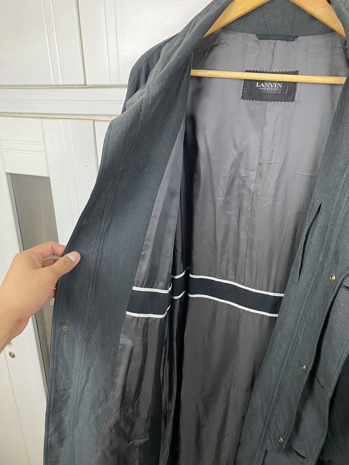 Japanese Brand × Lanvin ✅️Lanvin Collection Long Jacket Black Size US L / EU 52-54 / 3 - 5 Thumbnail