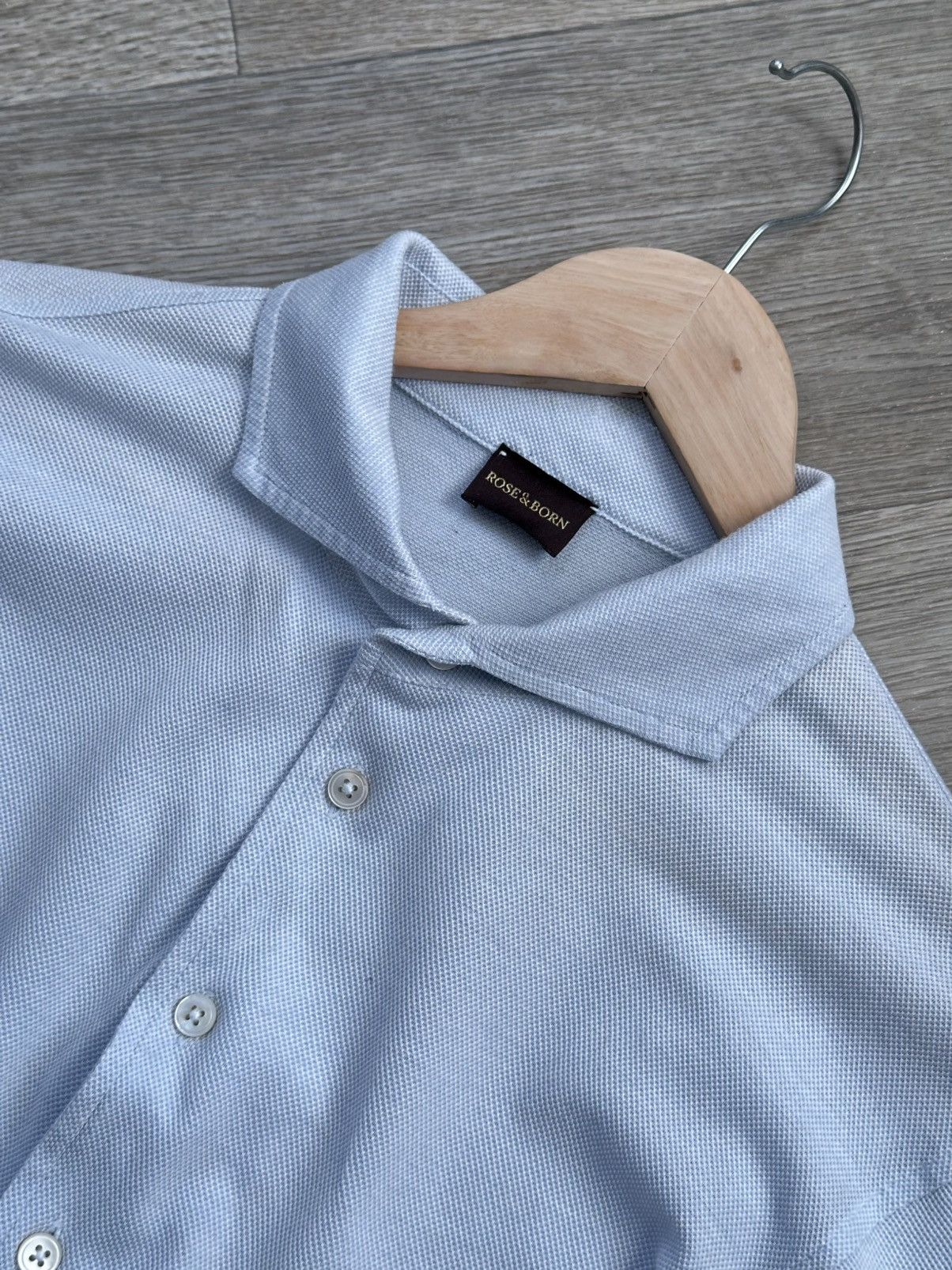 Other 🫧 ROSE&BORN SHIRT BUTTON UP MADE IN ITALY Size US M / EU 48-50 / 2 - 2 Thumbnail