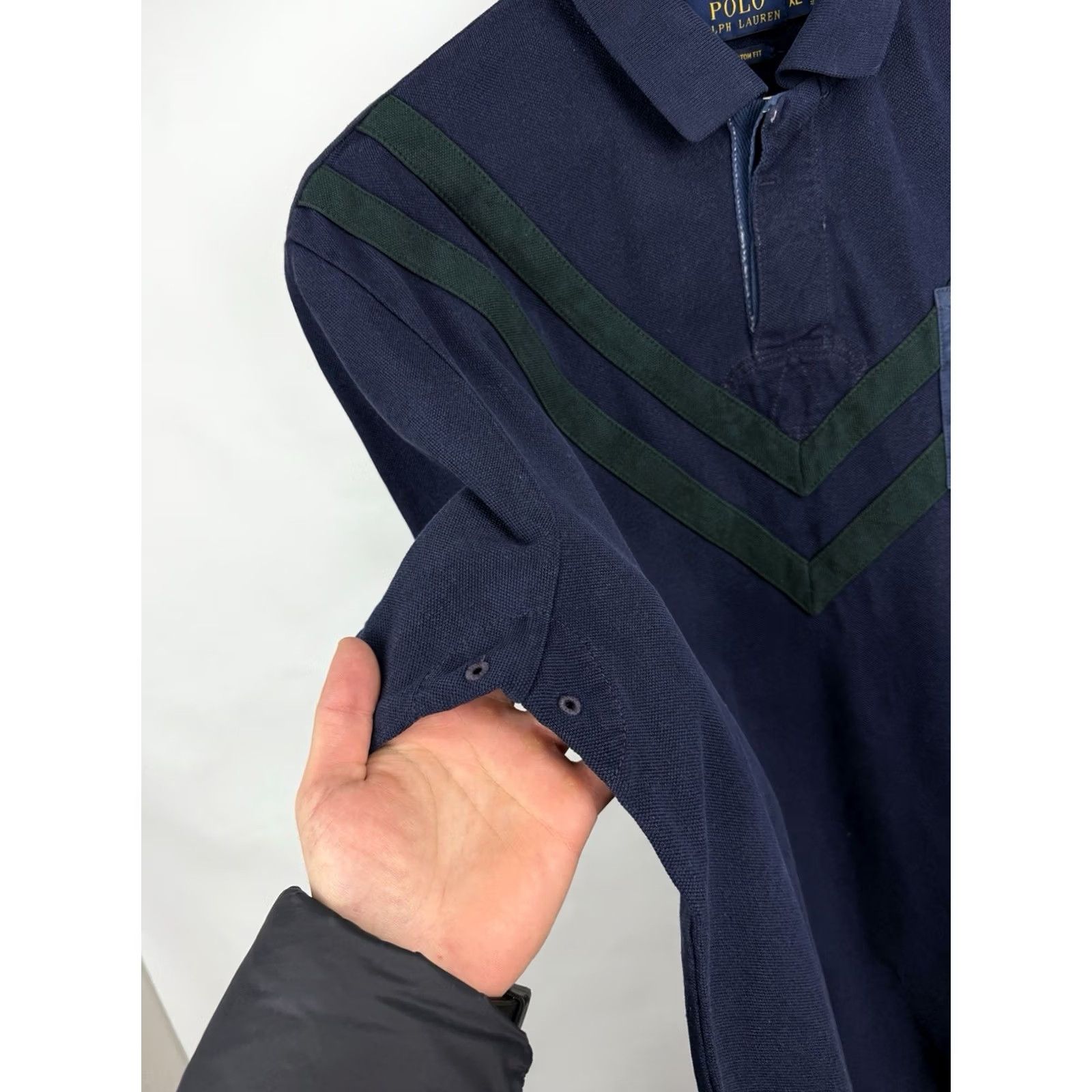 Ralph Lauren Polo Ralph Lauren 1967 Rugby Custom Fit Polo T-Shirt XL Dark Blue Mens Rugby 1967 Polo Size US XL / EU 56 / 4 - 4 Thumbnail