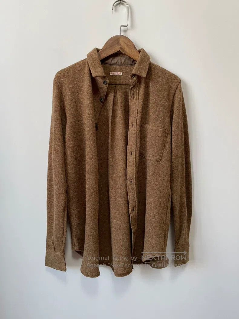 Kapital Wool knitted shirt cardigan