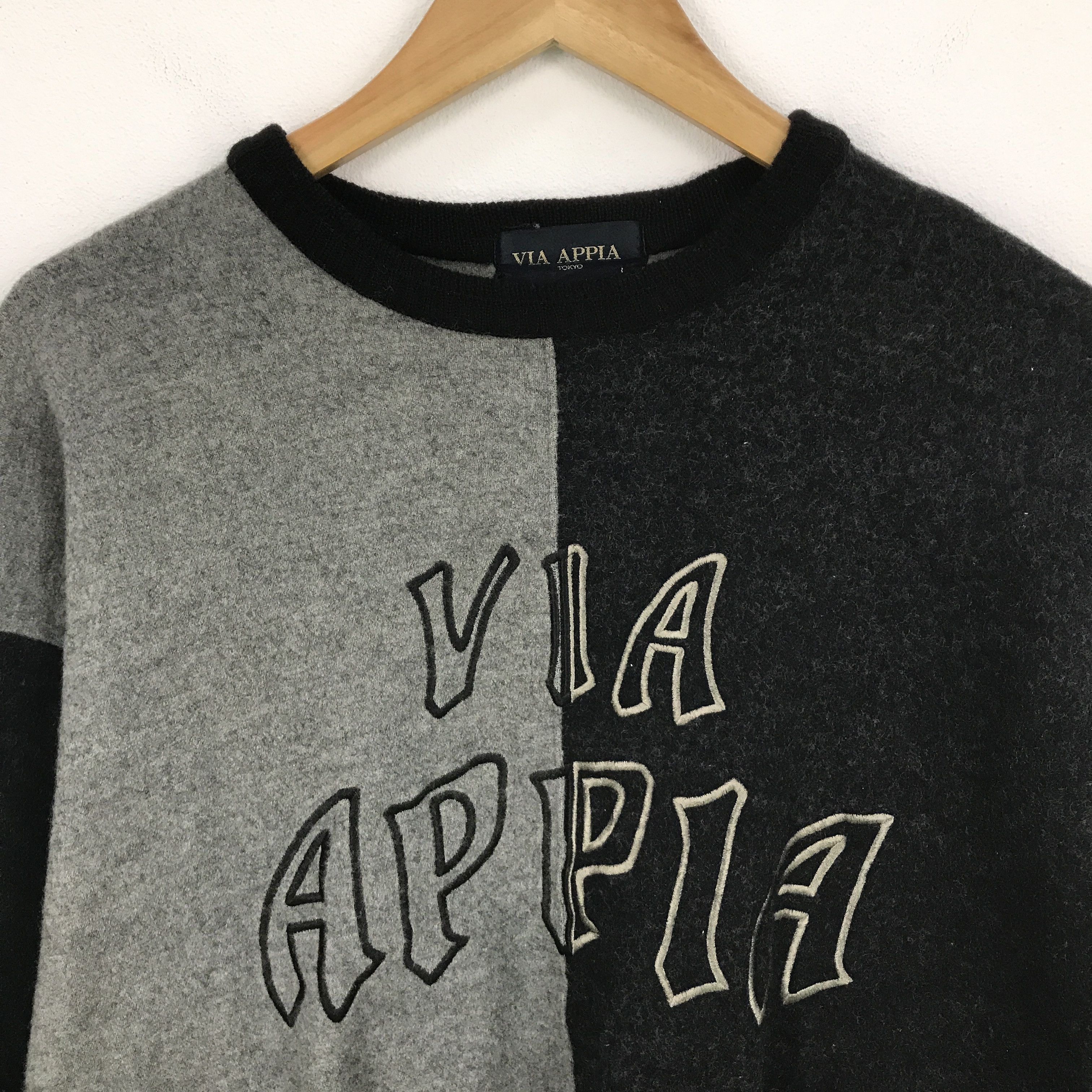 Japanese Brand Vintage via appia tokyo sweatshirts Size US L / EU 52-54 / 3 - 3 Thumbnail