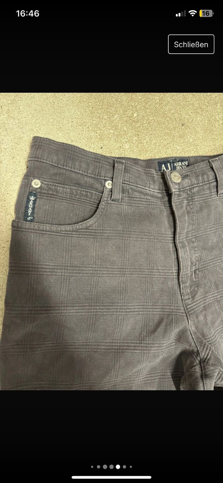 Armani Armani Jeans with Design | Size 29 Size US 29 - 5 Thumbnail
