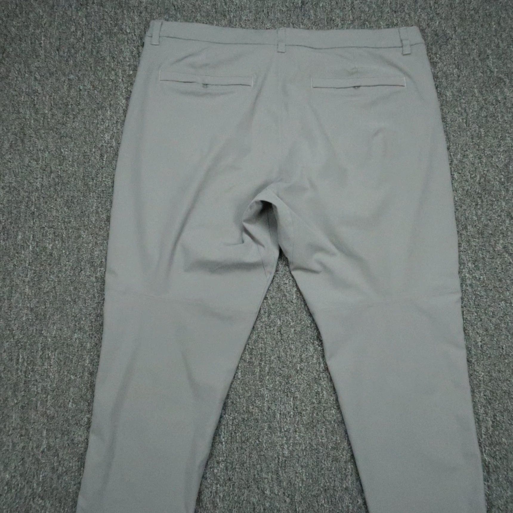 Lululemon Lululemon Pants Men 40x28 Gray Slim Fit Zip Pocket Trouser Warpstreme Commission Mens Size US 40 / EU 56 - 4 Thumbnail