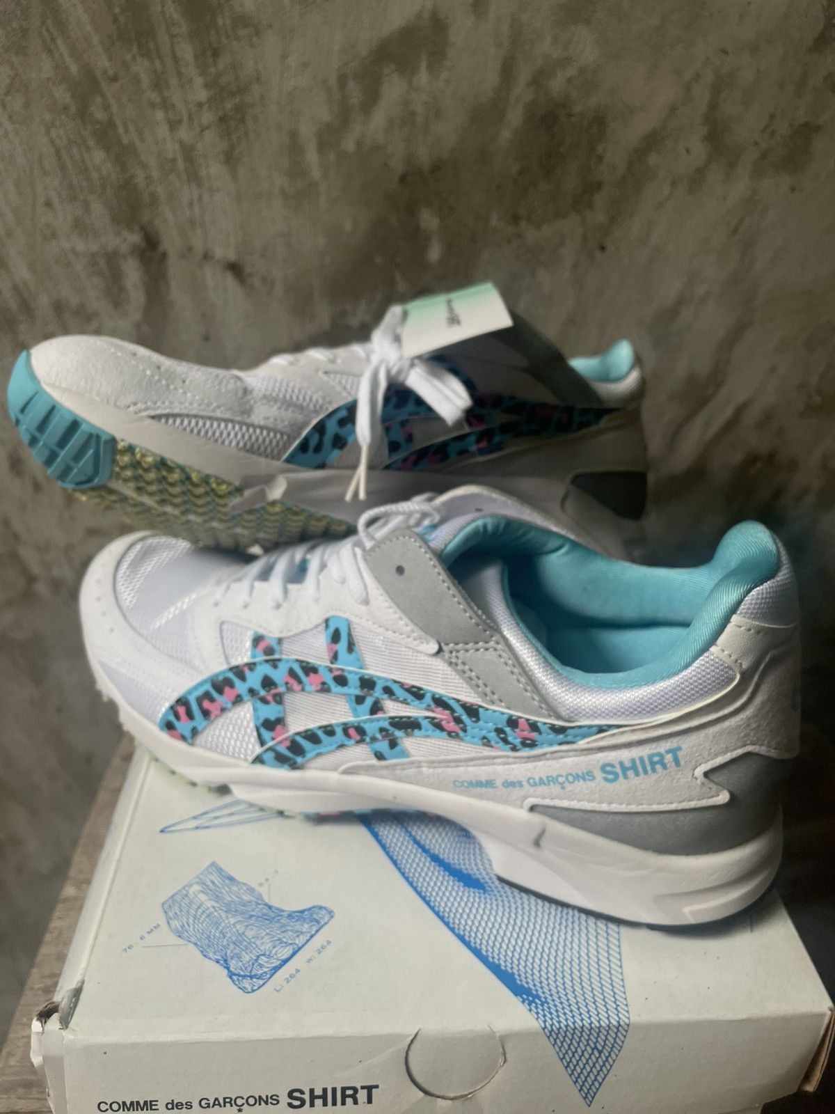 Asics × Comme des Garcons CDG SHIRTS X ASICS Tarter Sneakers BNIB Size US 8 / EU 41 - 2 Thumbnail
