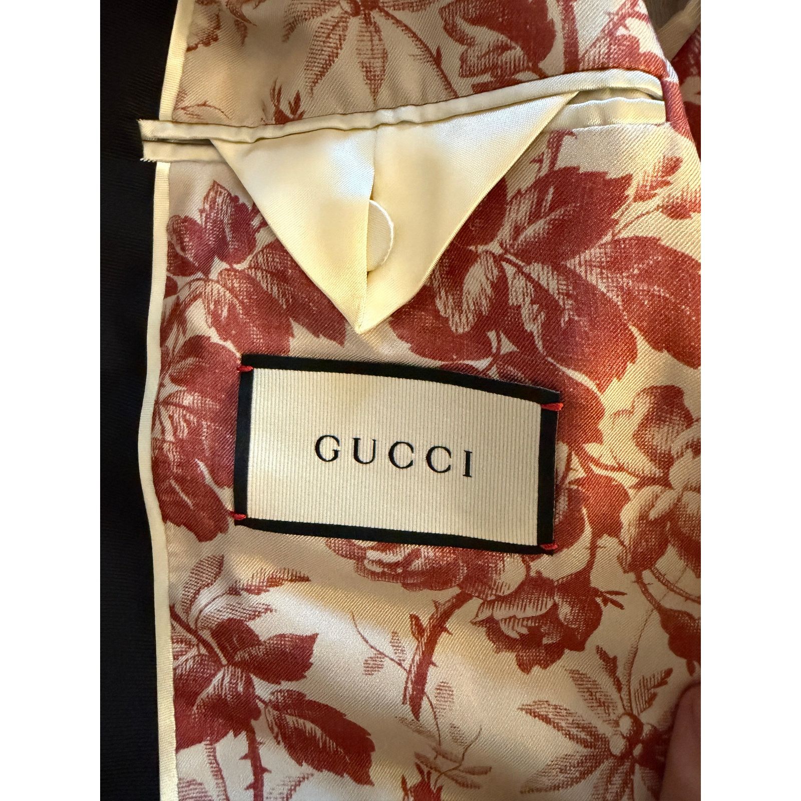 Gucci Gucci NWT Formal Heritage Wool Mohair Tux Size 46R - 8 Thumbnail