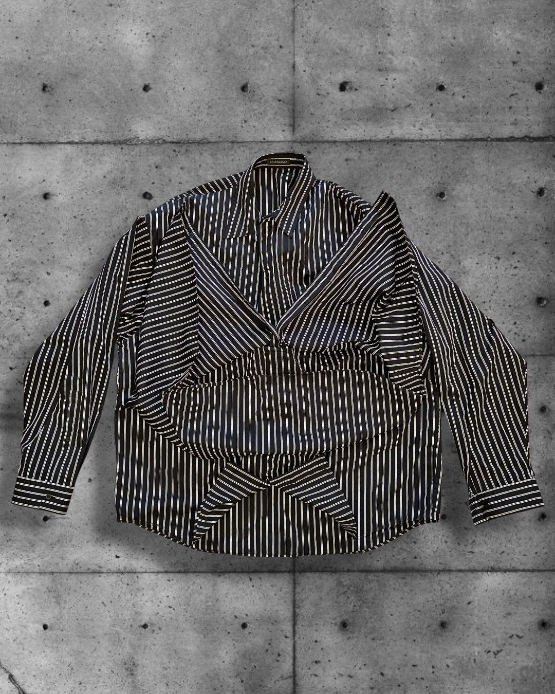 Balenciaga Balenciaga Black Flatground Shirt Size M Size US M / EU 48-50 / 2 - 1 Thumbnail