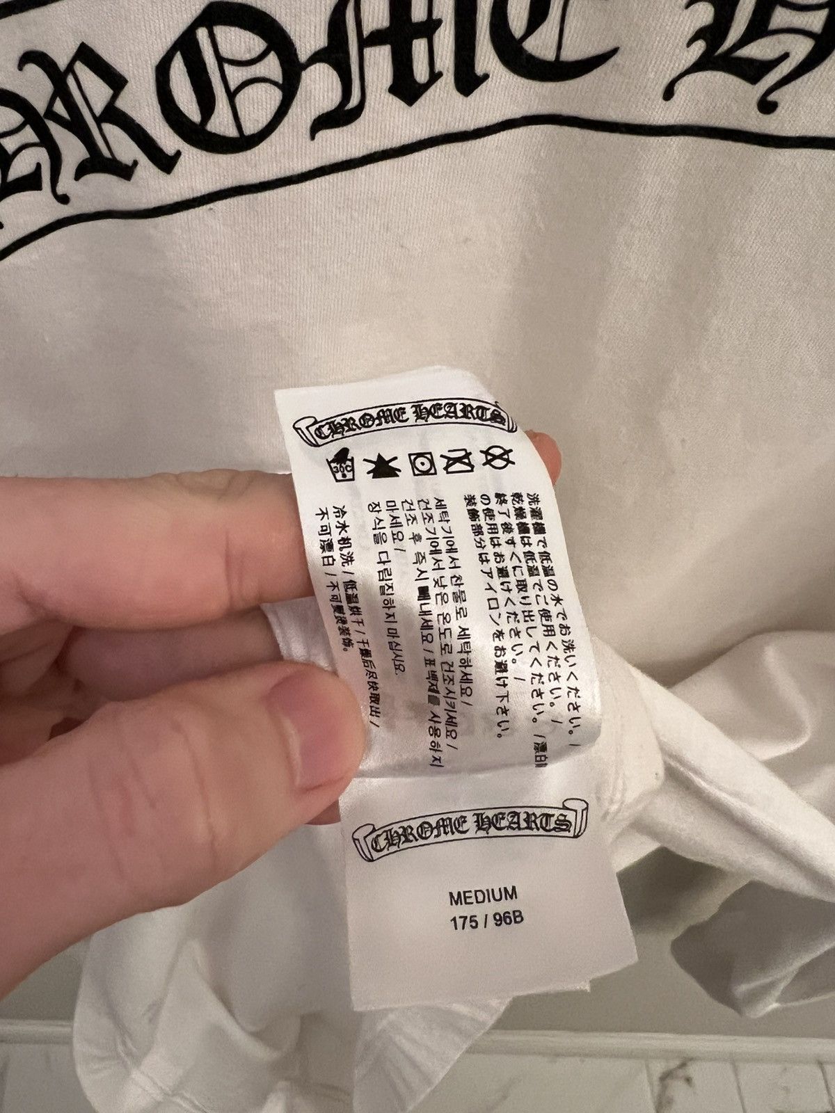 Chrome Hearts Chrome Hearts Long Sleeve Tee Size US M / EU 48-50 / 2 - 8 Thumbnail