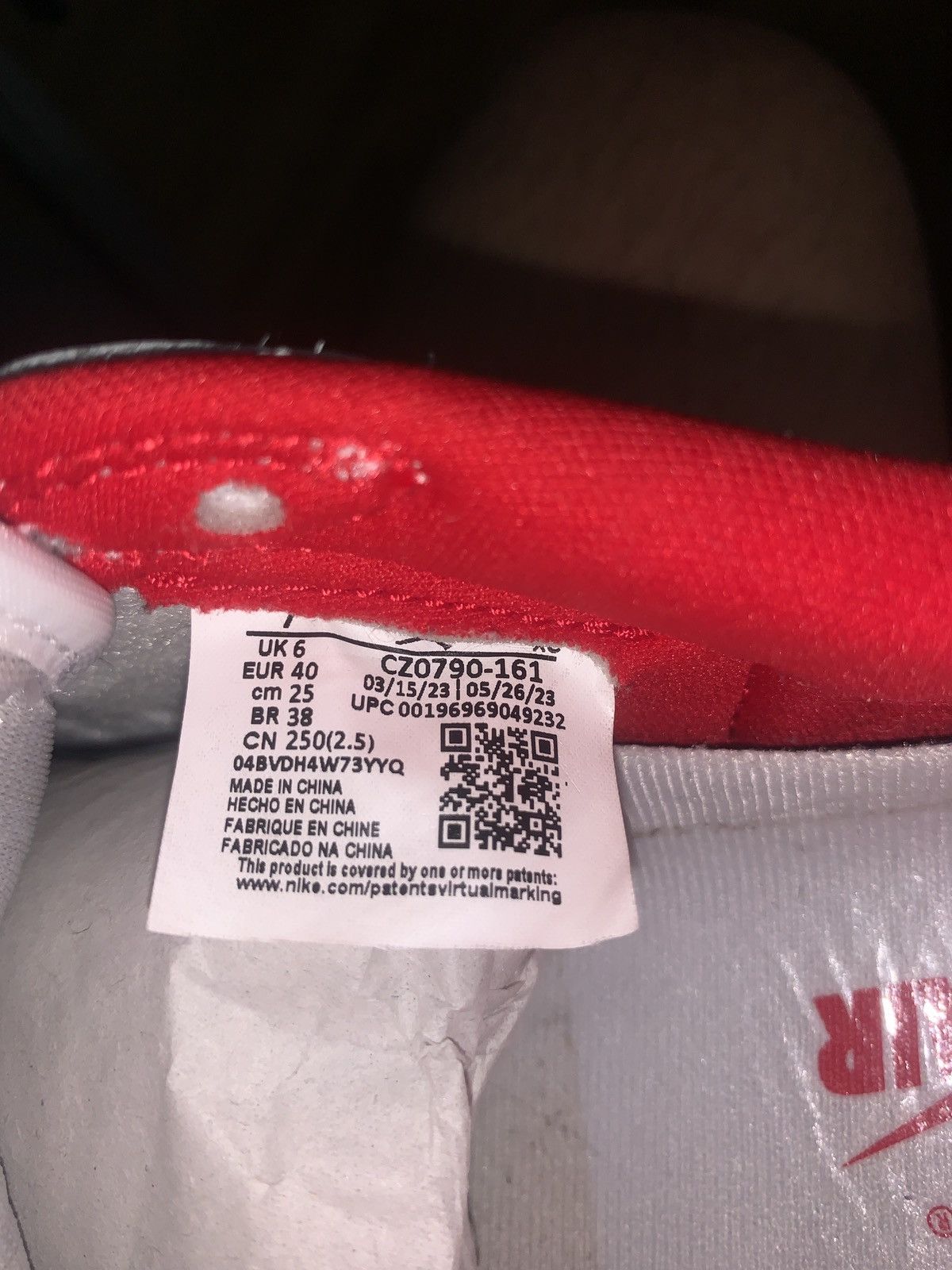 Nike jordan 1 retro og low Size US 7 / EU 40 - 3 Thumbnail