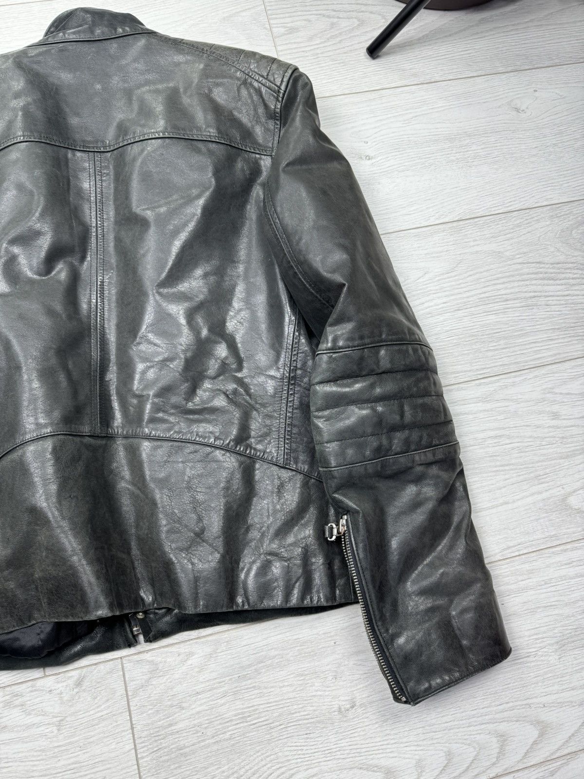Genuine Leather × Vintage Leonardo Sportiva Vintage Real Leather Jacket Size US M / EU 48-50 / 2 - 16 Thumbnail
