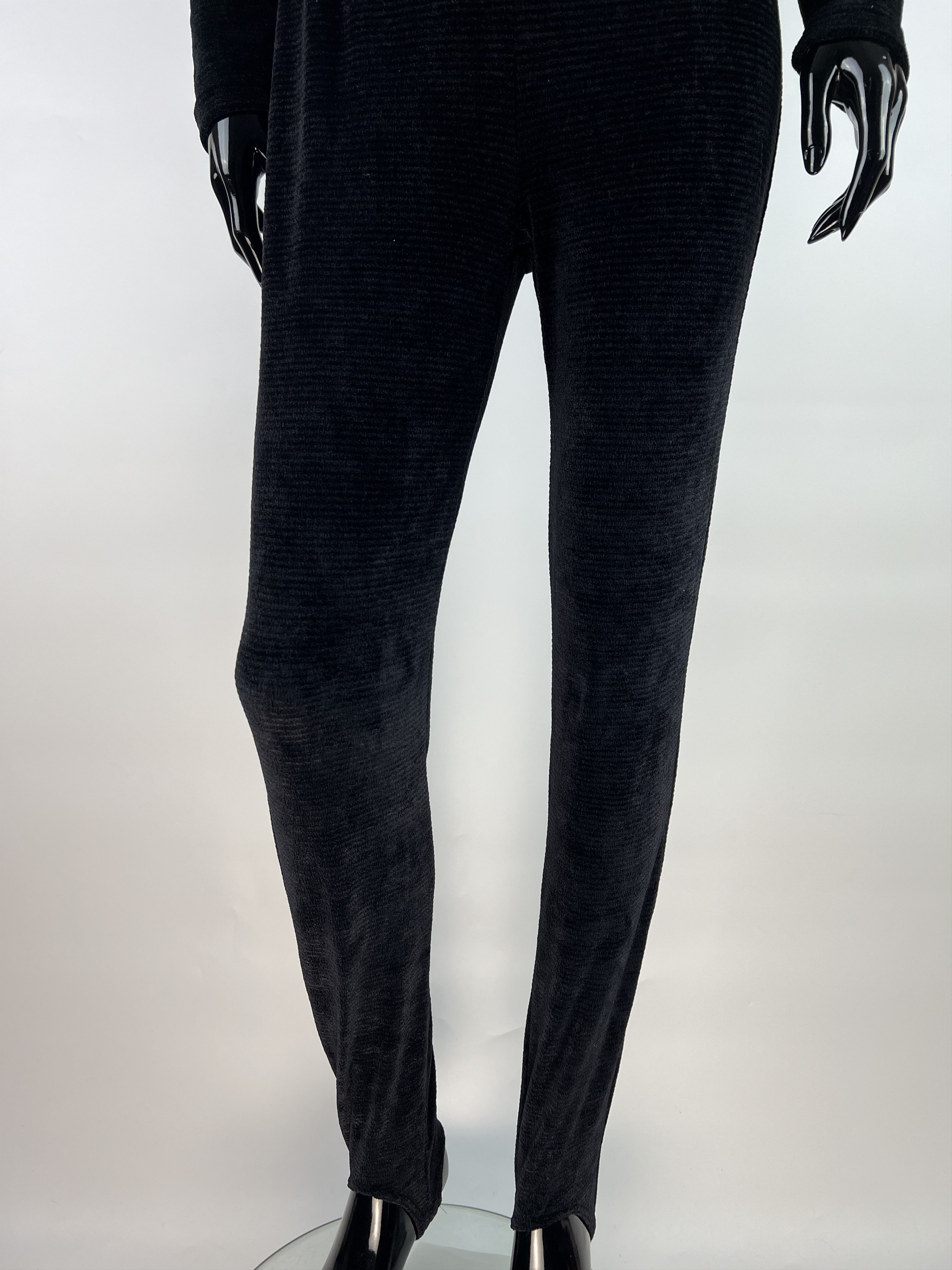 Escada Escada by Margaretha Ley VTG Ribbed Velour Jumpsuit Size 36 Size 27" / US 4 / IT 40 - 5 Thumbnail