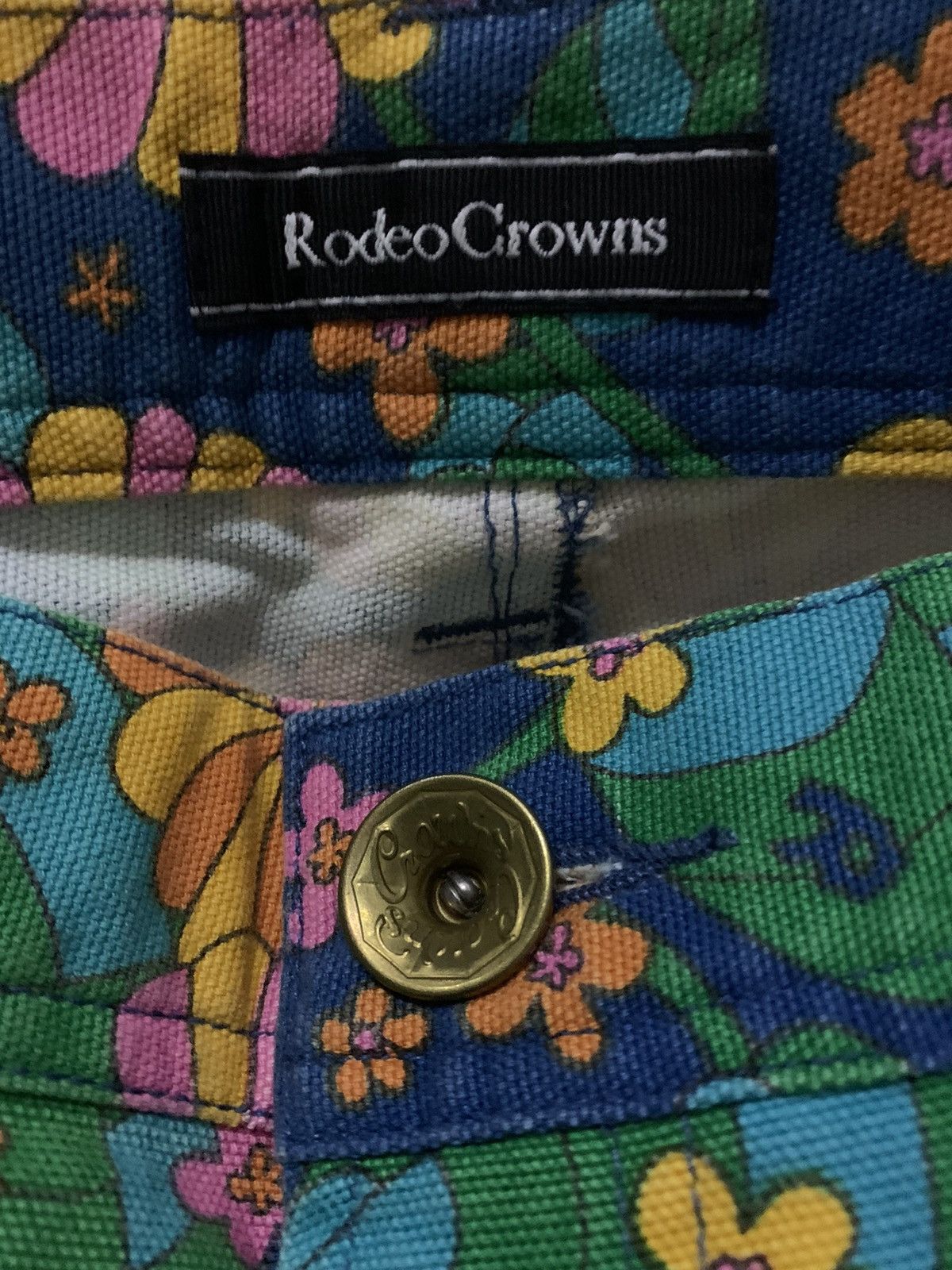 Hysteric Glamour 💥Japanese Brand Rodeo Crowns Lollipop Floral Pant Size 31" - 7 Thumbnail