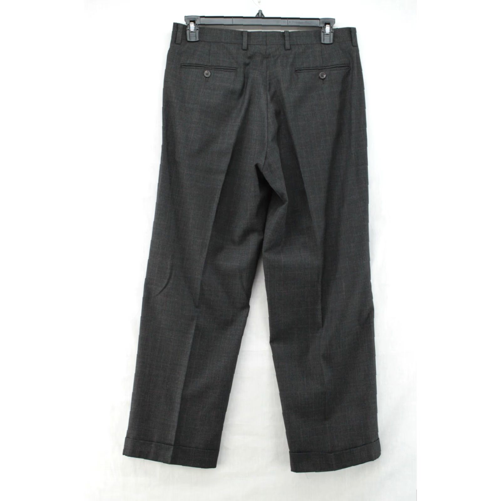 Polo Ralph Lauren Polo Ralph Lauren Pants Men's 34x29 Gray Windowpane Plaid Dress Slack Modern Size US S / EU 44-46 / 1 - 5 Thumbnail