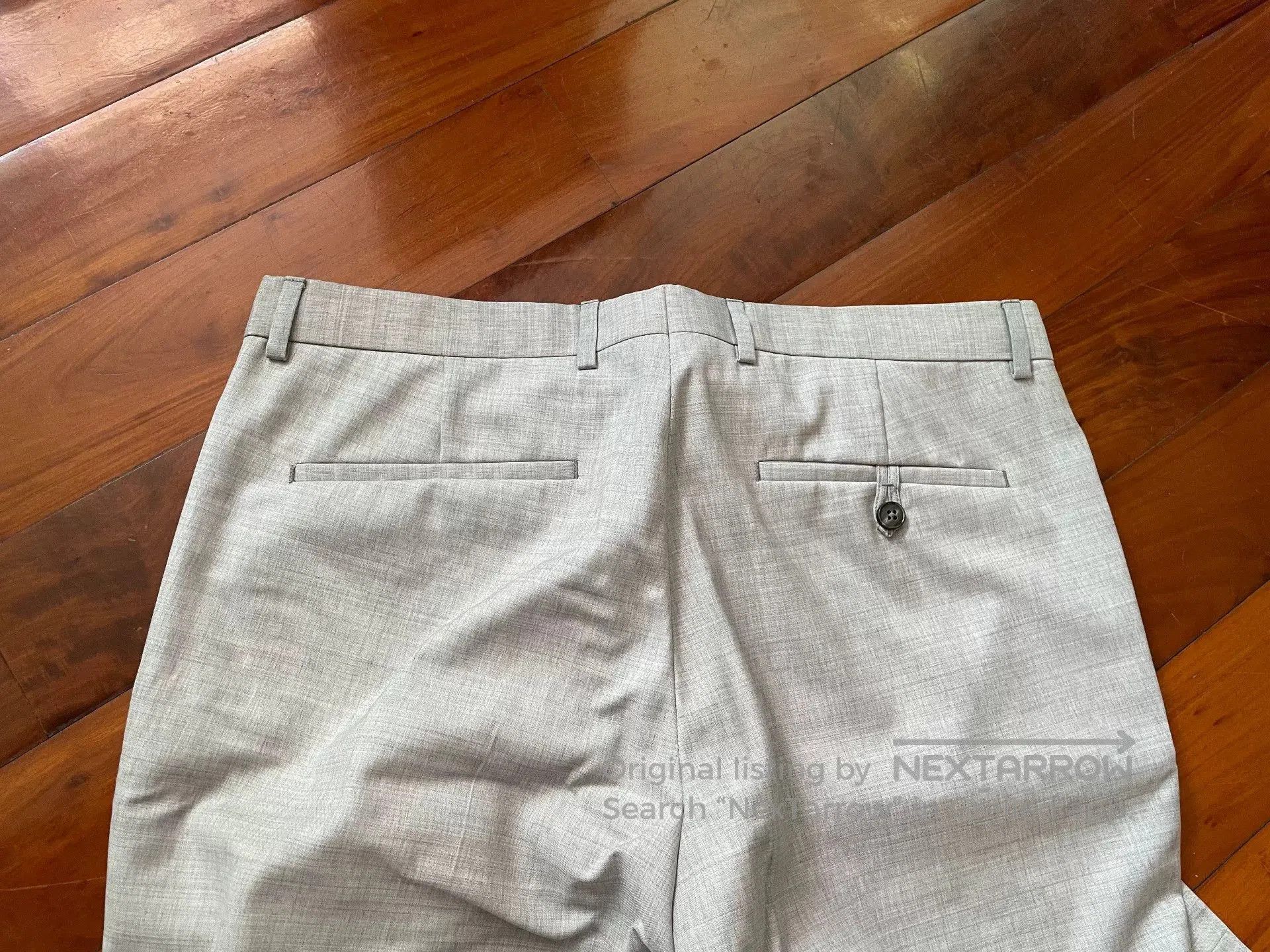 Z Zegna Z Zegna Men's Gray Wool Trousers. Size US 32 / EU 48 - 3 Thumbnail