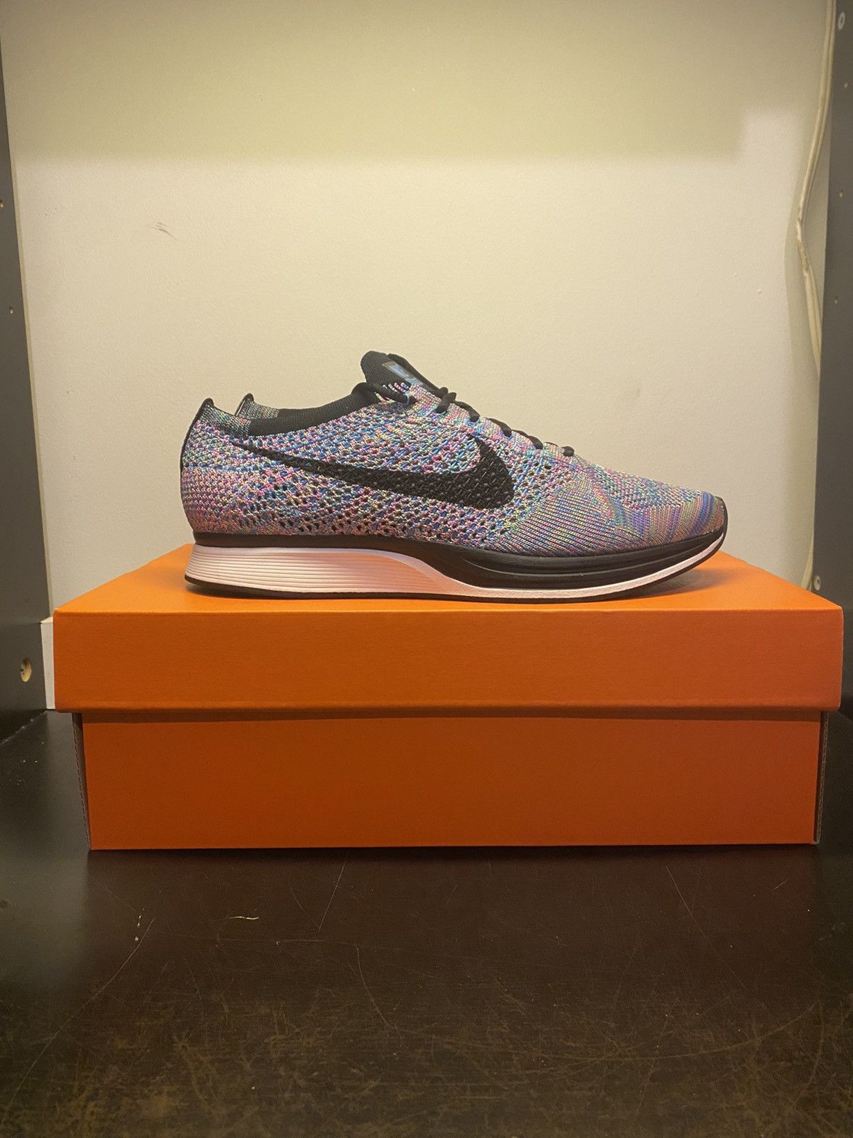 image of Nike Flyknit Racer Multi-Color 2.0 Men’S 8 526628-304 Shoes, Men's