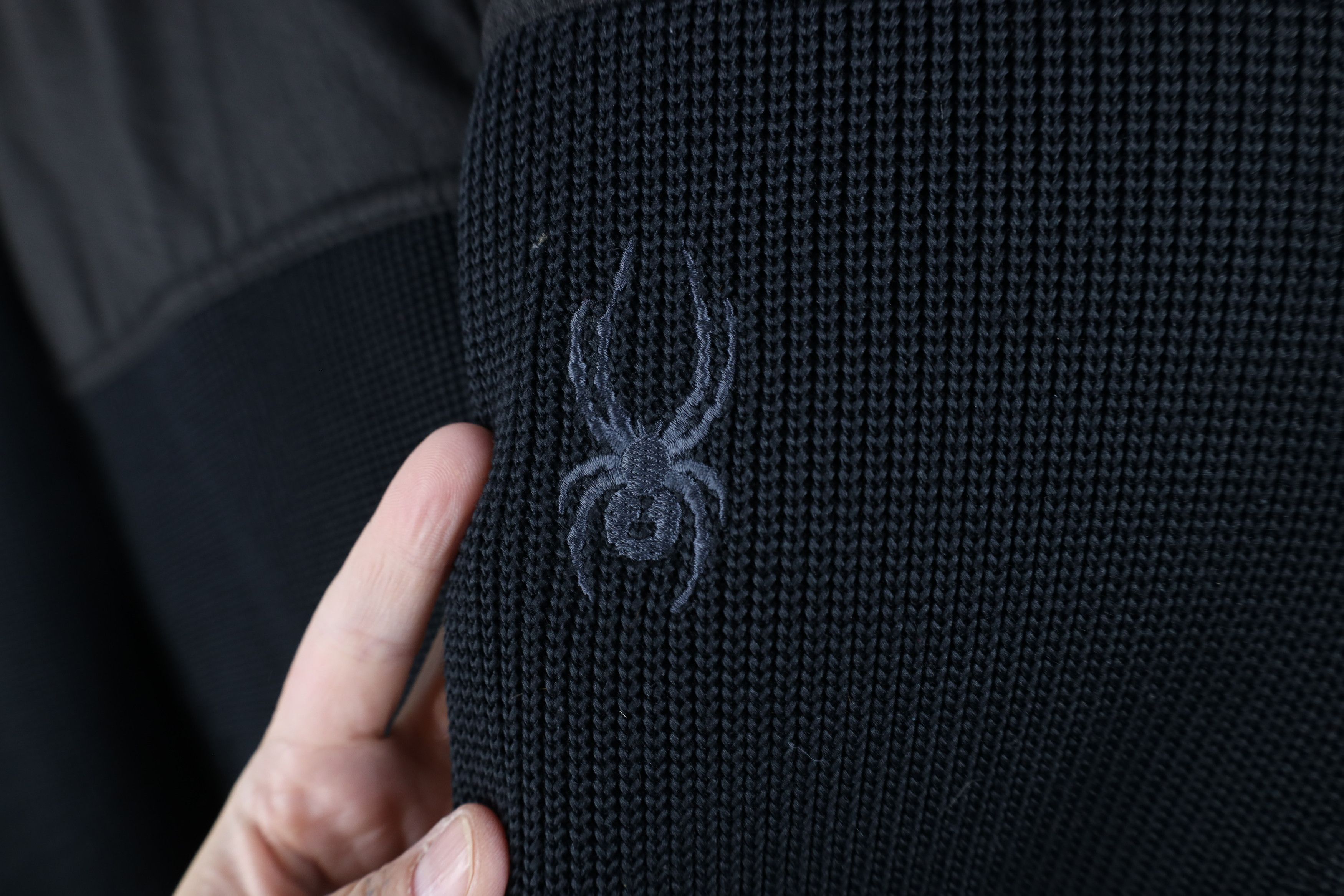 Spyder Spyder Spell Out Heavyweight Core Sweater Jacket Black Size US L / EU 52-54 / 3 - 5 Thumbnail