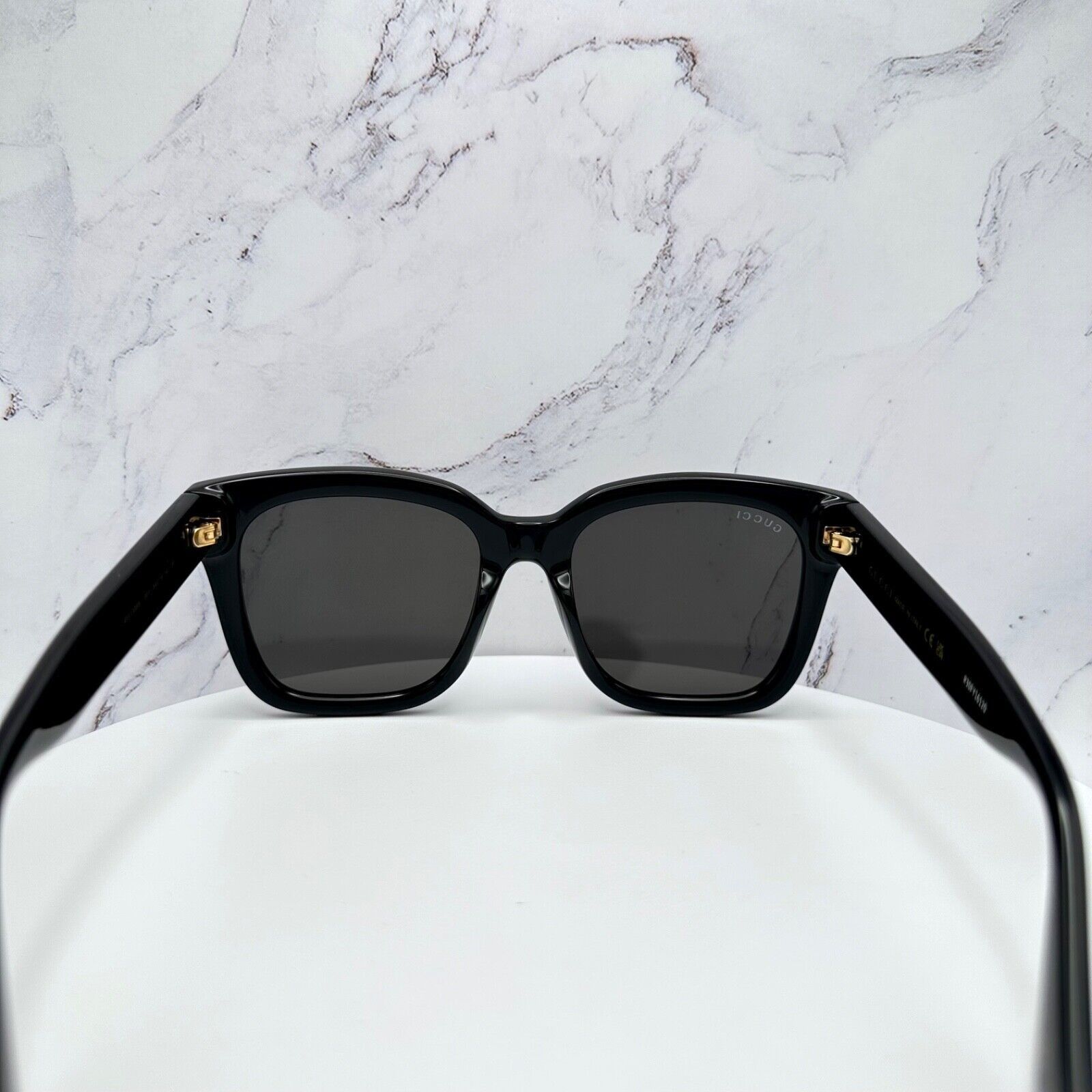 Gucci New Gucci Sunglasses Black Square Size ONE SIZE - 6 Thumbnail