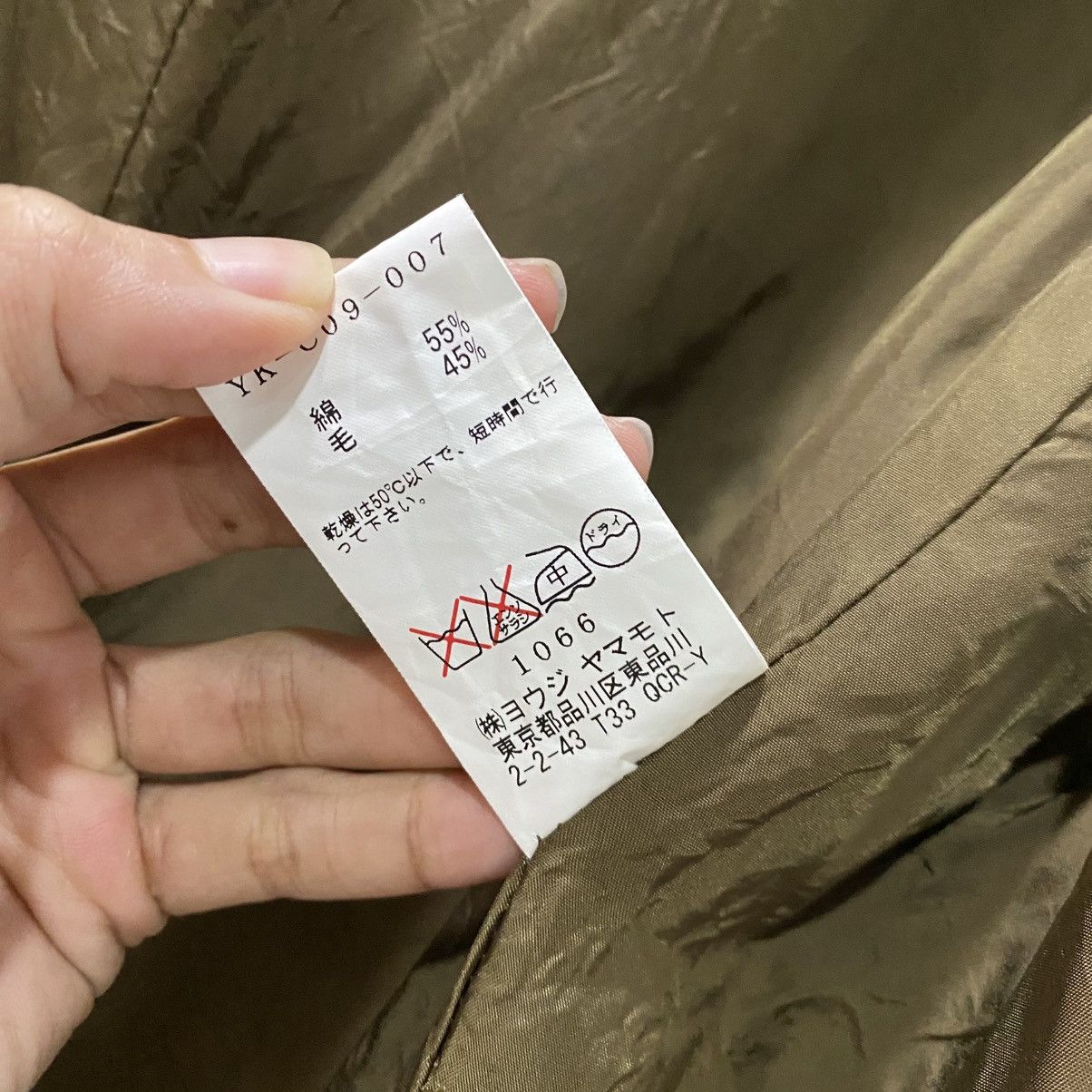 Y's for Men × Yohji Yamamoto × Yves Saint Laurent Yohji Yamamoto Japanese Brand Trench Coat Jacket Size US L / EU 52-54 / 3 - 15 Thumbnail