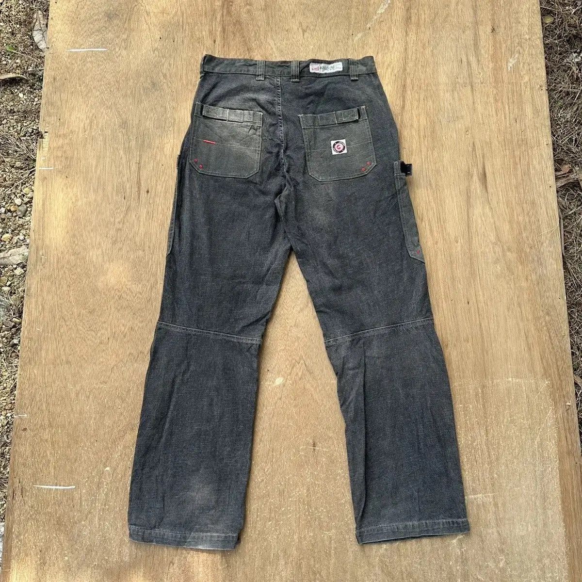 Ecko Unltd. CRAZY 🔥Y2K ECKO UNLTD. WORKWEAR JEANS BAGGY DENIM VERY RARE Size US 32 / EU 48 - 10 Thumbnail