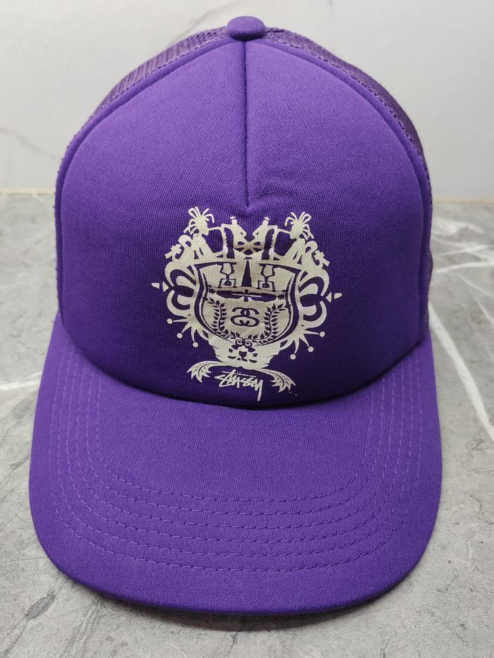 Stussy Vintage Stussy Trucker Hat Cap Size ONE SIZE - 2 Thumbnail