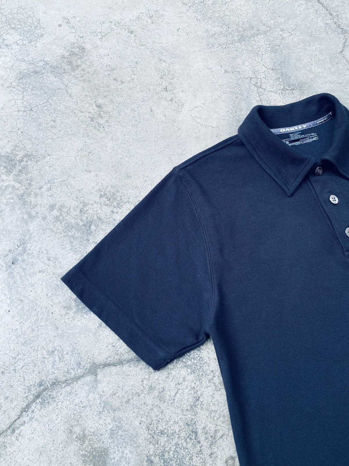 Oakley Vintage Oakley Center Logo Polo Tees Size US M / EU 48-50 / 2 - 3 Thumbnail