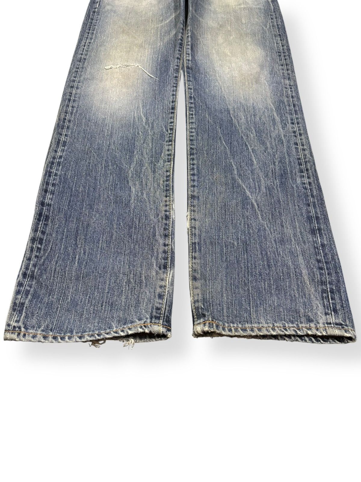 Edwin Vintage Edwin 505axx Selvedge Straight Leg Distressed Jeans Size US 32 / EU 48 - 8 Thumbnail