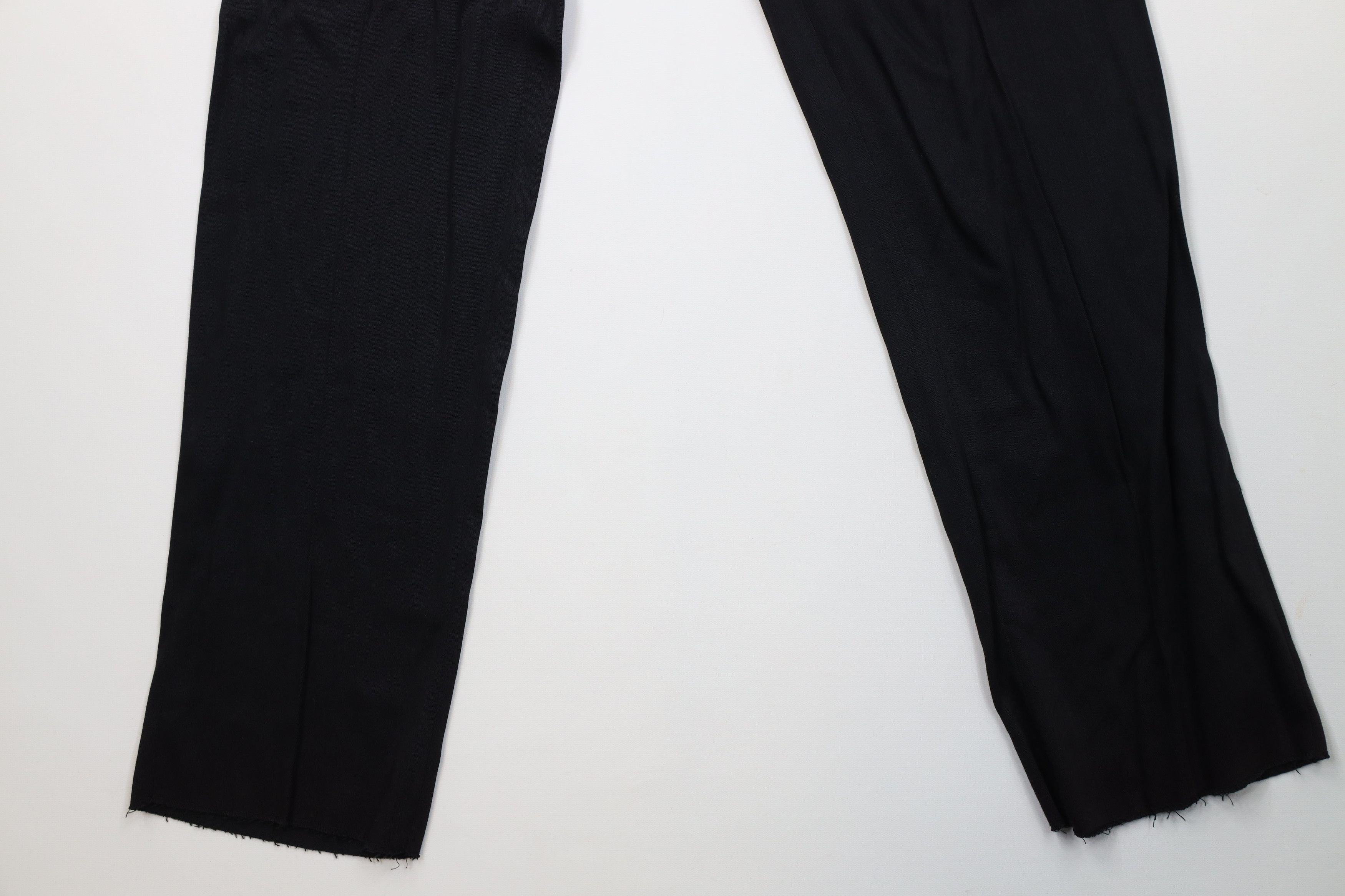 Vintage Deadstock Vintage 50s Gabardine Chino Pants Trousers Black Size US 33 - 4 Thumbnail