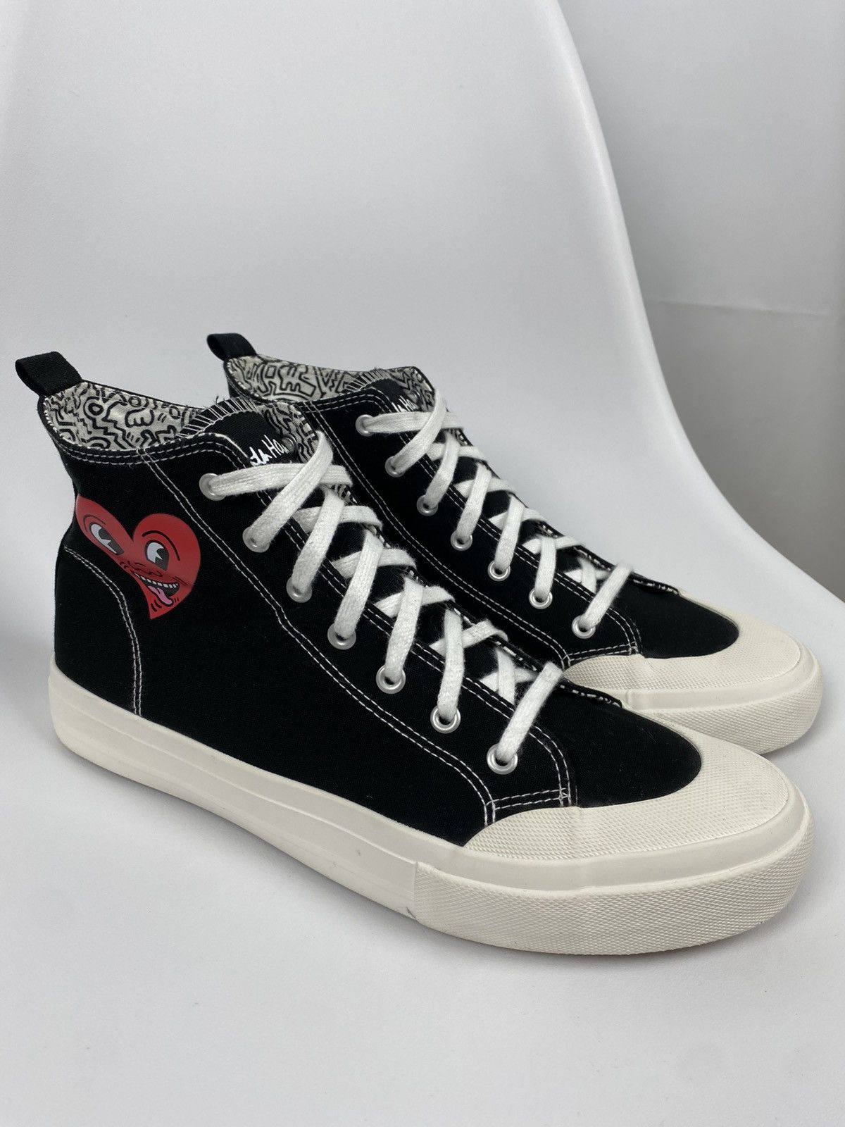Keith Haring Keith Harring Hi-Top Sneakers Keds Heart size US12 45 Size US 12 / EU 45 - 1 Thumbnail