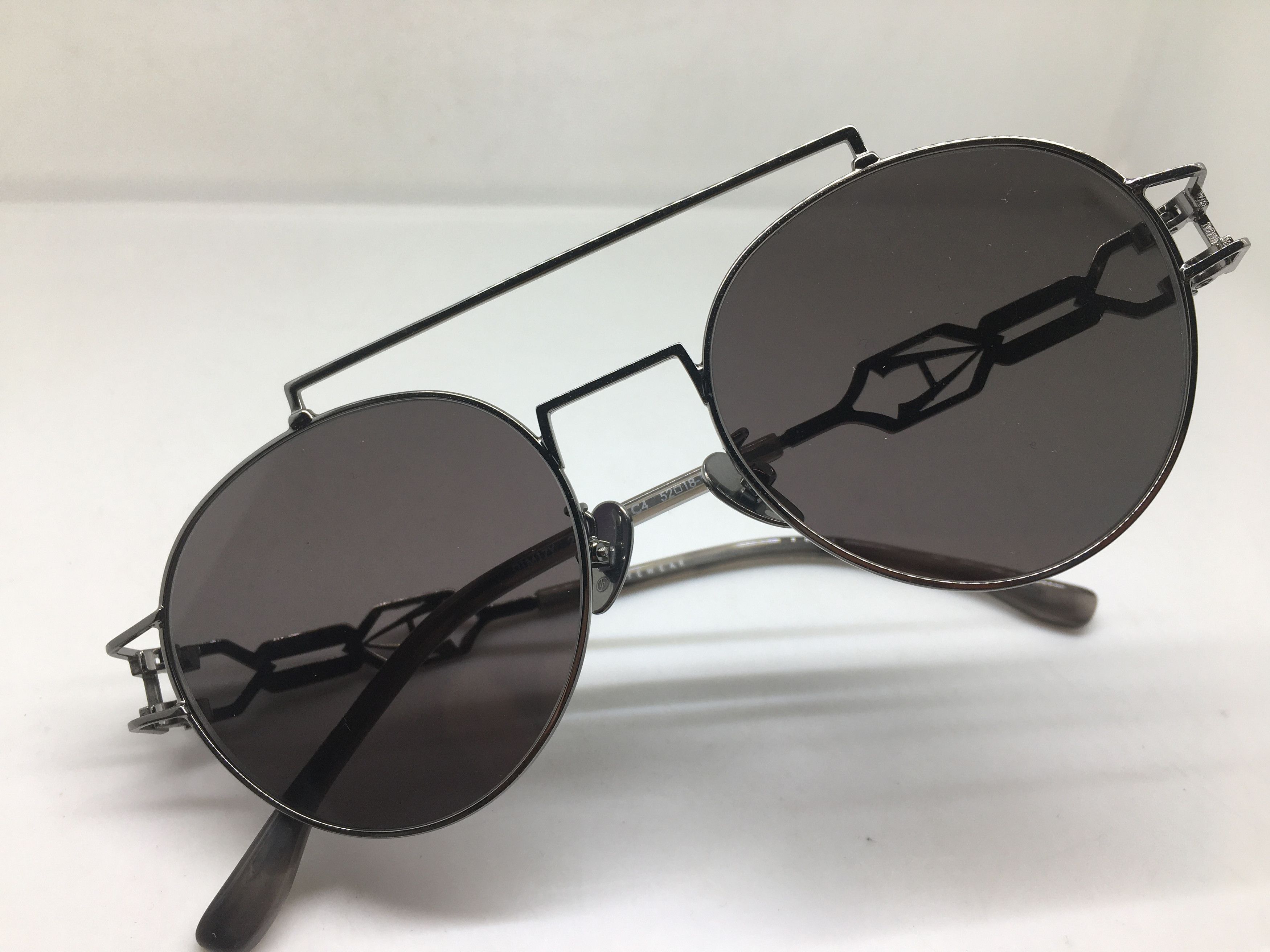 Other Grey Silver Round Sunglasses Frame ROCKABILLY Size ONE SIZE - 6 Thumbnail