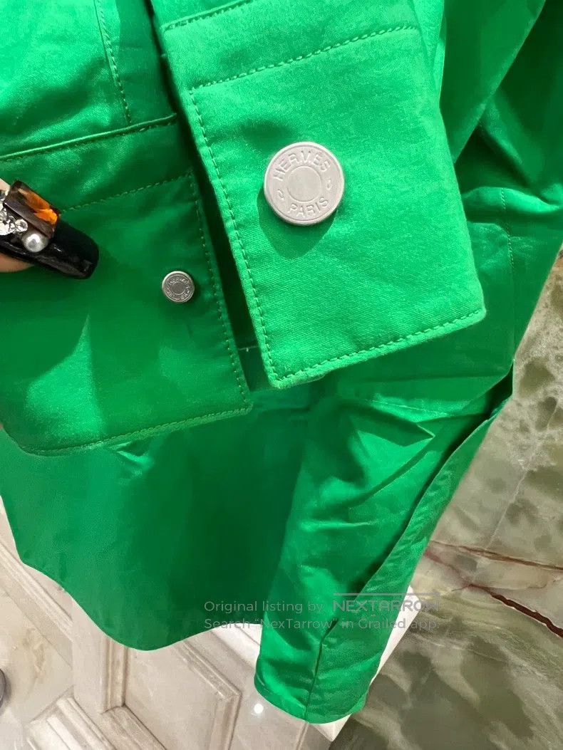 Hermes Hermes Classic shirt jacket Size XS / US 0-2 / IT 36-38 - 4 Thumbnail