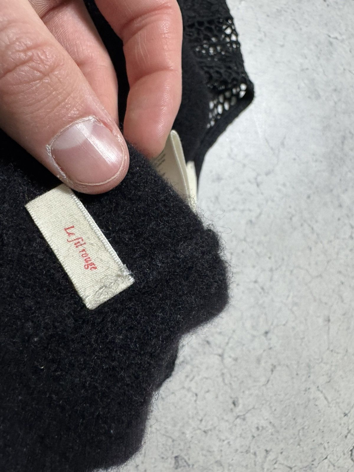 Sezane La Maille Sezane Paris Cashmere/Wool Black Sweater Size S Size S / US 4 / IT 40 - 9 Thumbnail