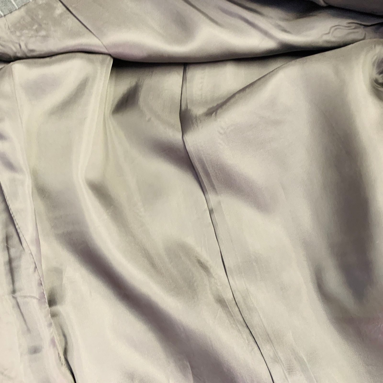 Ralph Lauren RALPH LAUREN Regular Grey Stripe Wool Notch Lapel Suit Size 40R - 11 Thumbnail