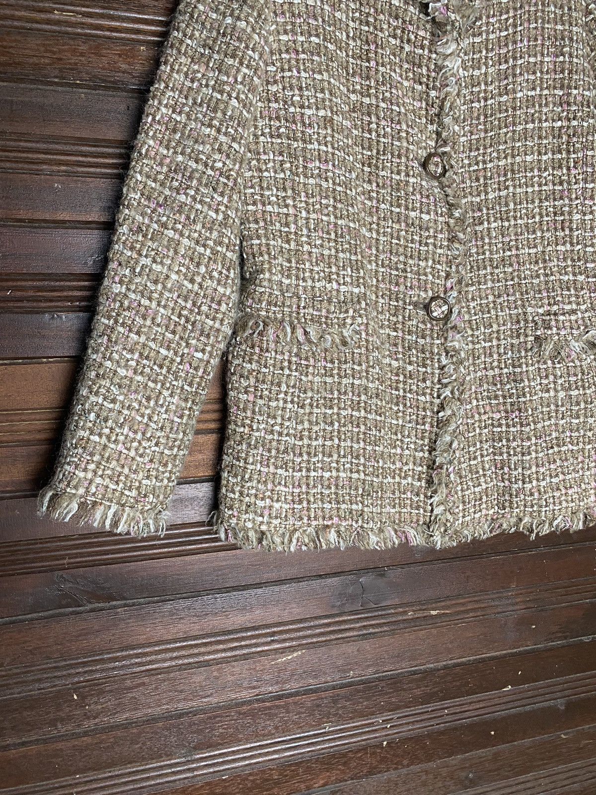 Japanese Brand Sanyo Coat Minx Fur button Jacket Size M / US 6-8 / IT 42-44 - 7 Thumbnail