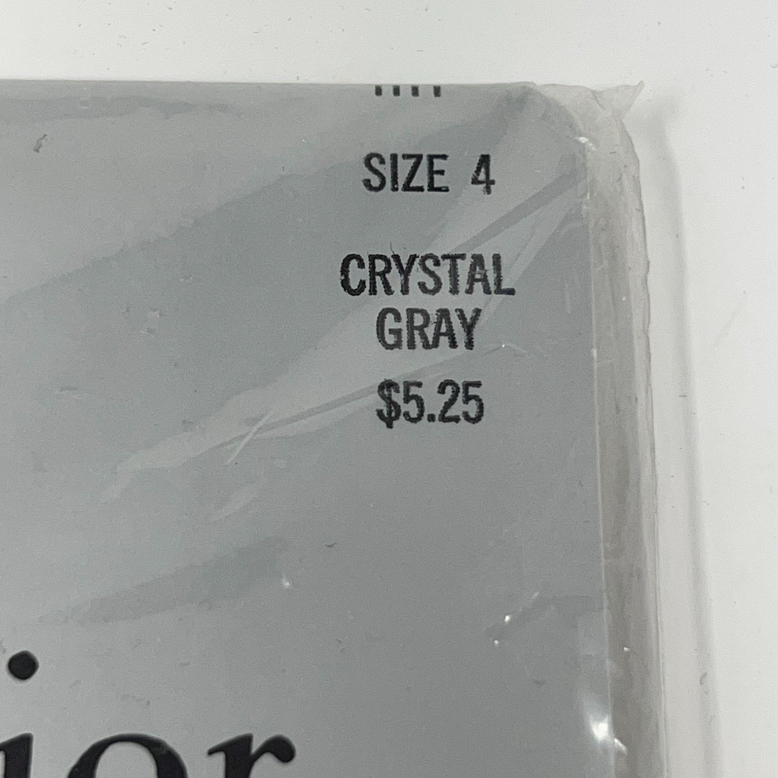 Dior Vintage Christian Dior Control Top Pantyhose Gray Size 4 Size ONE SIZE - 4 Thumbnail