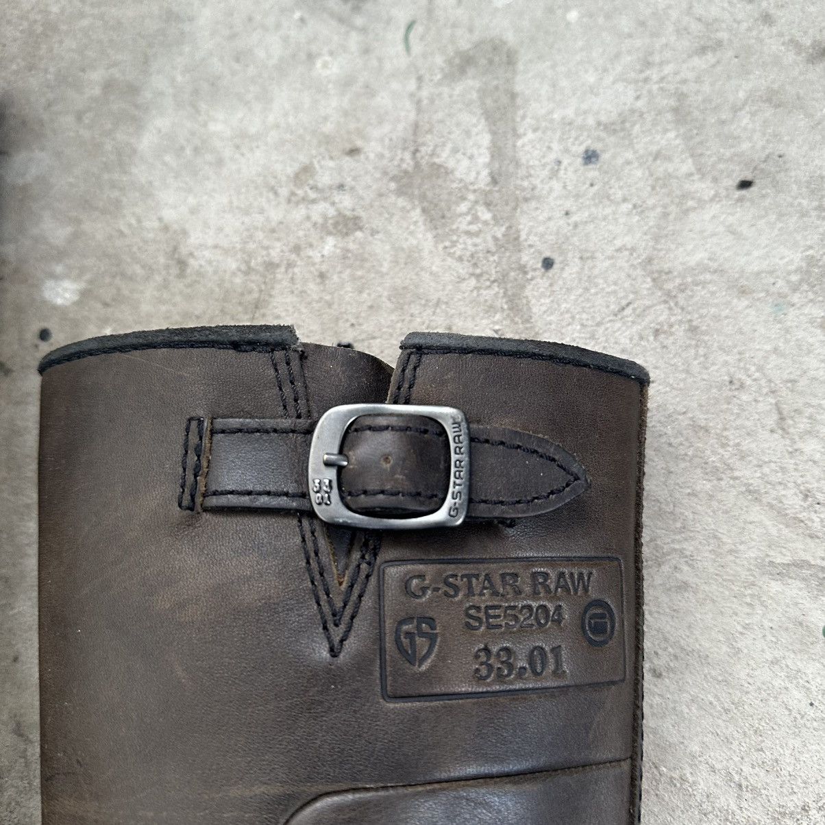 G-Star Vintage G-Star High Moto cowboy engineerBoots Size US 7 / IT 37 - 7 Thumbnail