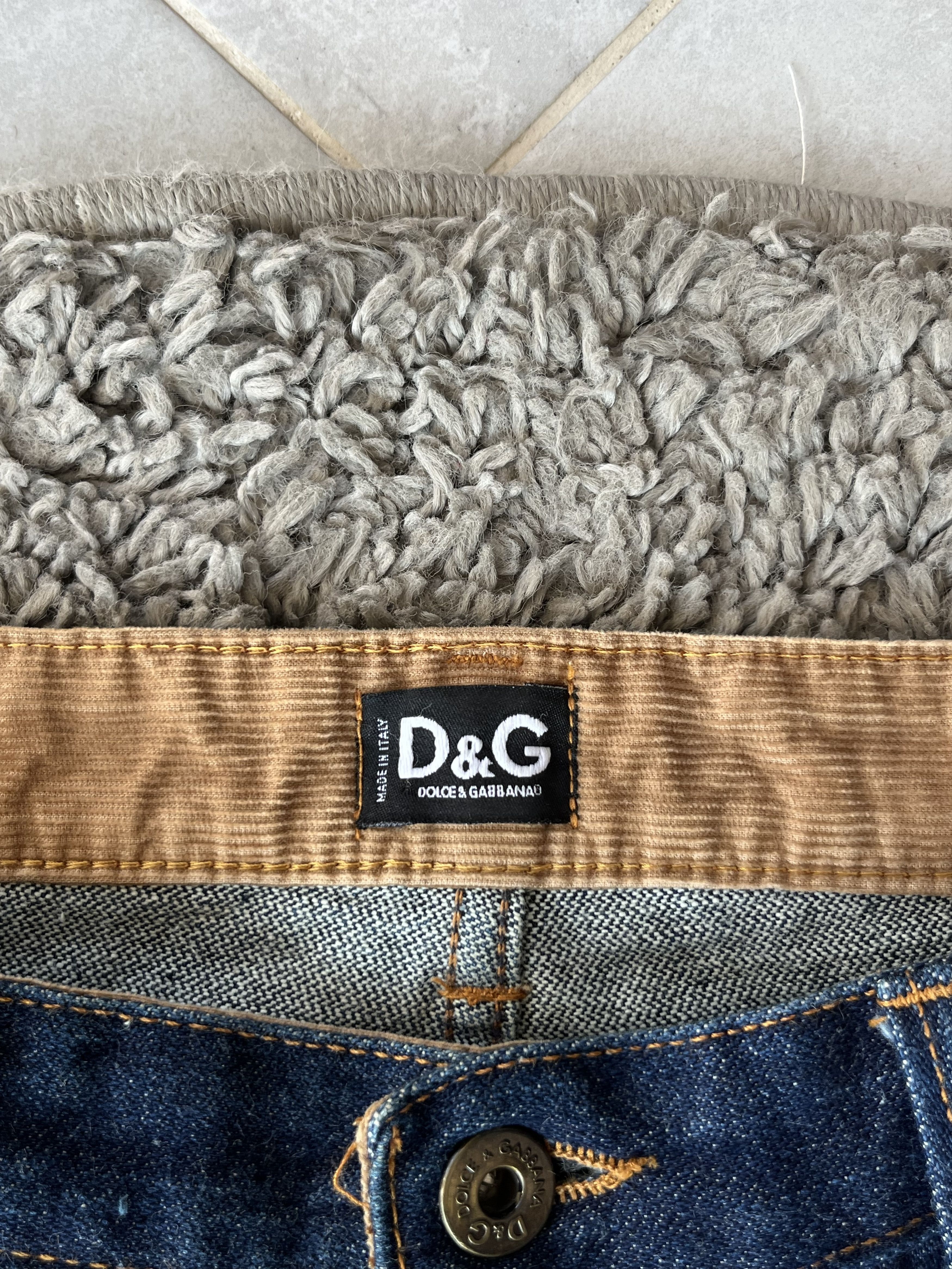 Dolce & Gabbana DOLCE & GABBANA Vintage Jeans Straight Fit Big Logo Size US 32 / EU 48 - 11 Thumbnail