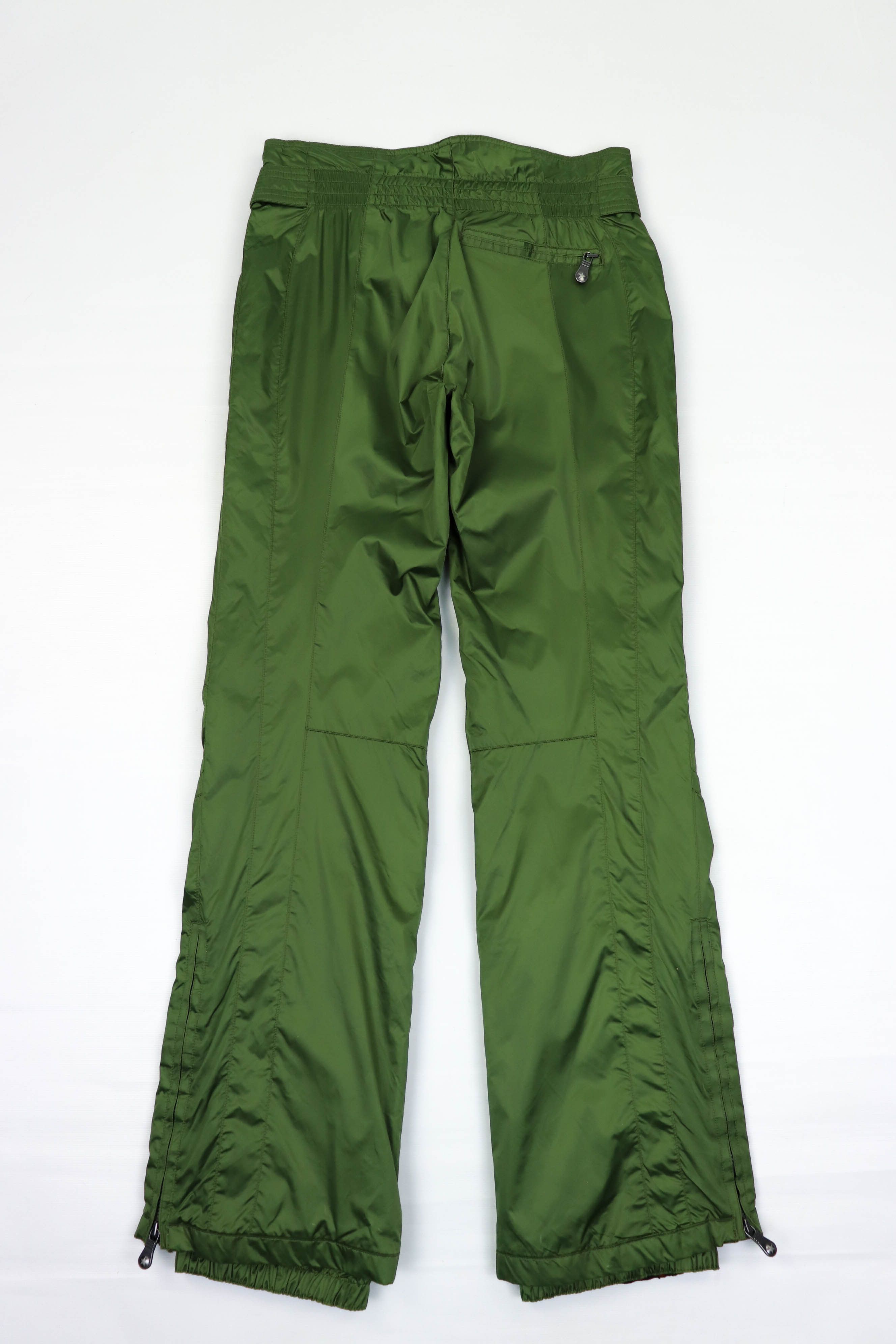 JET SET Women's JetSet Olive Green Nylon Snowboard Snow Ski Pants Size 26" / US 2 / IT 38 - 2 Thumbnail