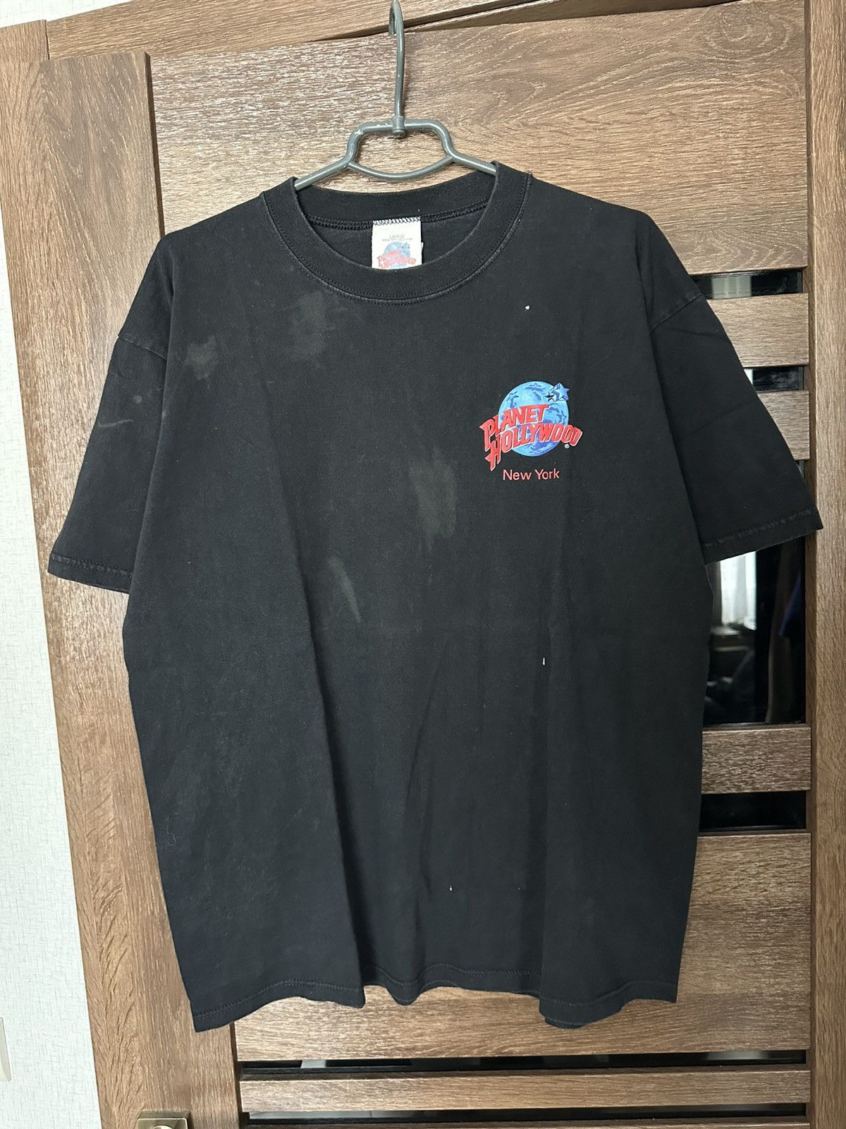 Planet Hollywood Planet Hollywood New York Statue Of Liberty Vintage 90s Tee Size US L / EU 52-54 / 3 - 6 Thumbnail