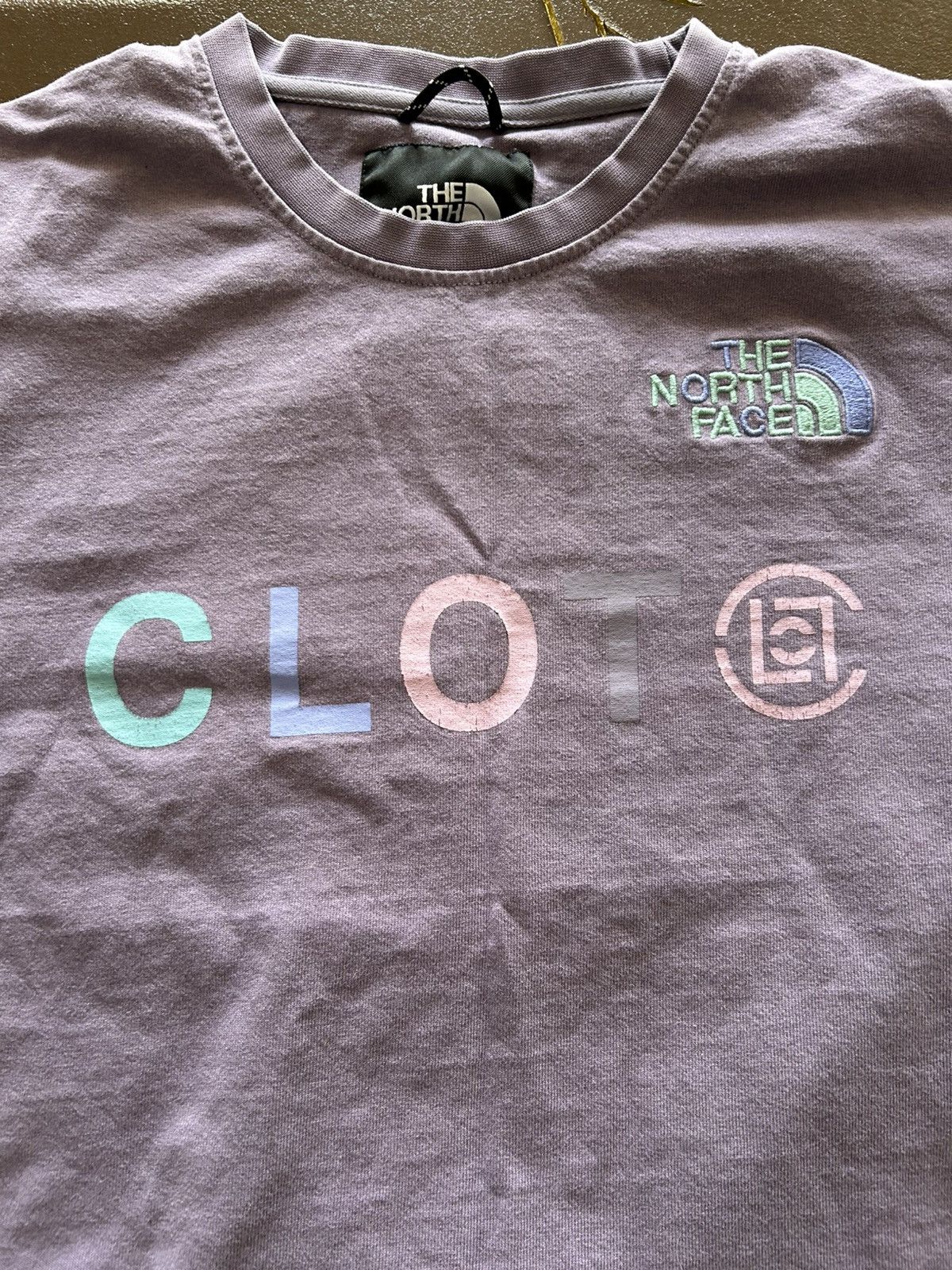 CLOT Clot x The North Face Collab Tee Violet Size US XS / EU 42 / 0 - 3 Thumbnail