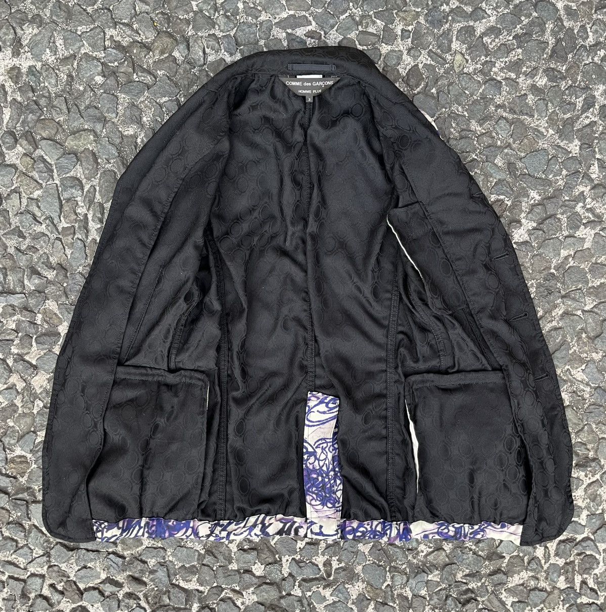 Comme des Garcons Homme Plus Comme des Garçons Homme Plus FW2015 Calligraphy Print Blazer Size US S / EU 44-46 / 1 - 17 Thumbnail