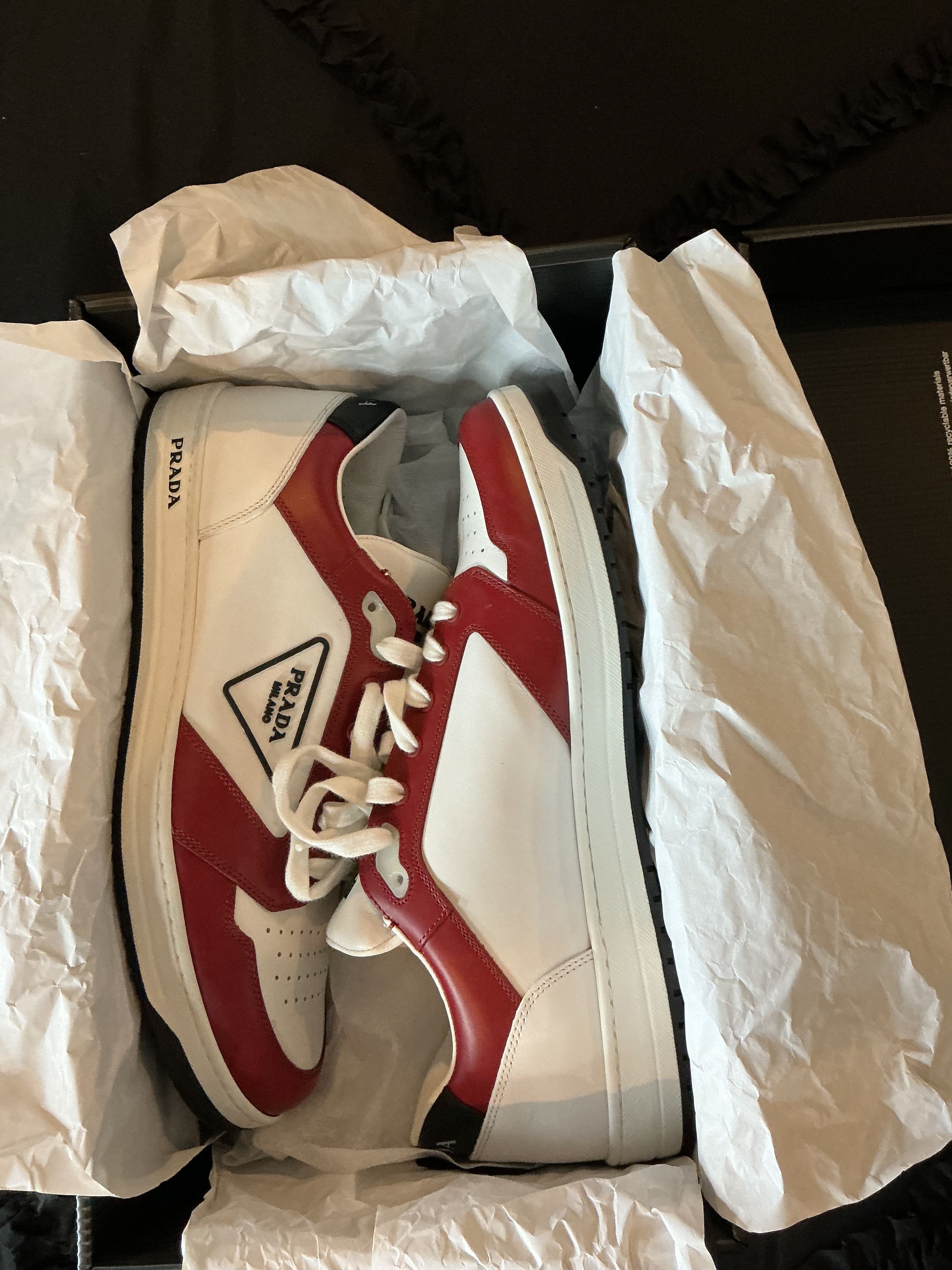Prada Prada Milano Low-Top Sneakers Size US 11 / EU 44 - 5 Thumbnail