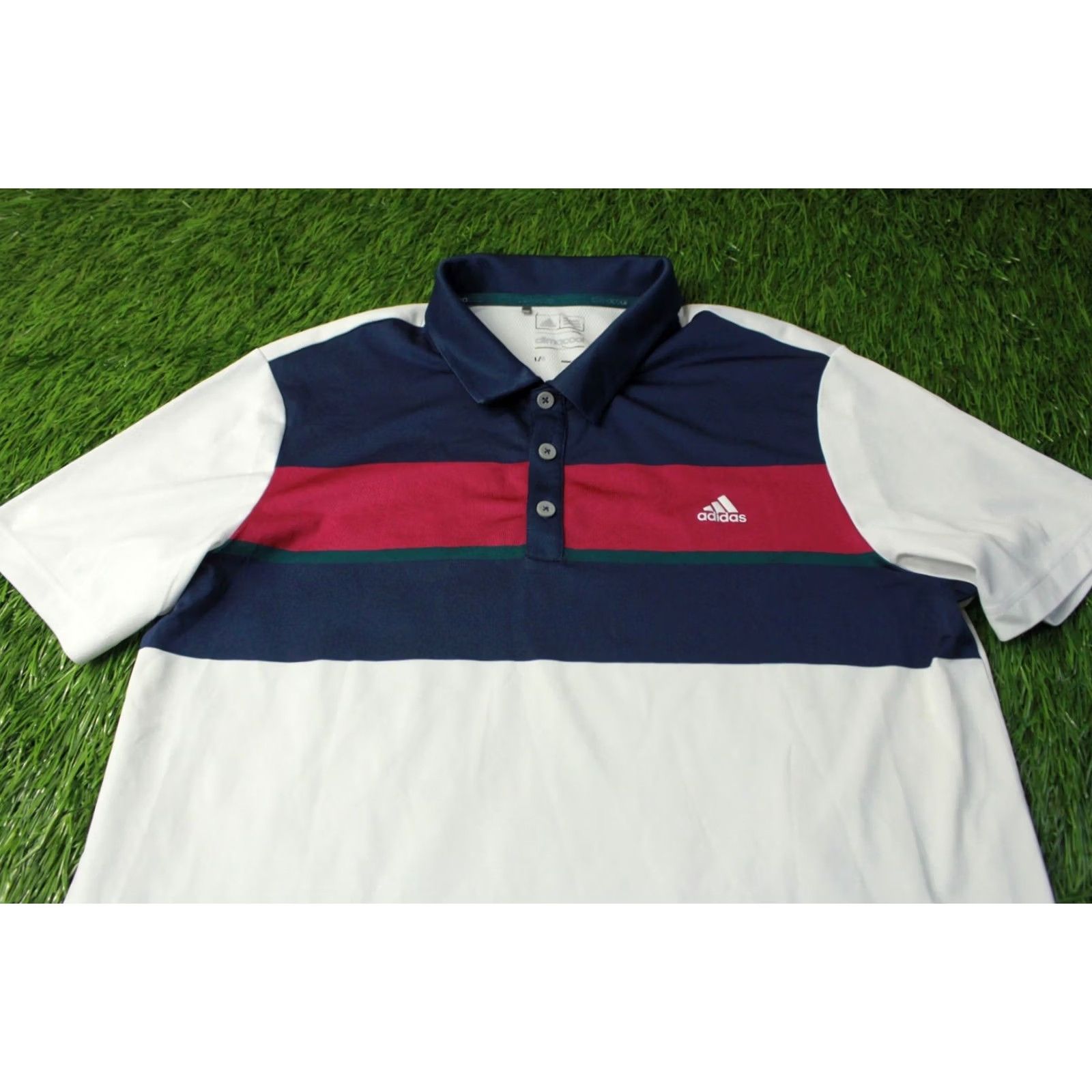 Adidas ADIDAS PERFORMANCE CLIMACOOL ORIGINAL 2017 MEN POLO SHIRT JERSEY SIZE L Size US L / EU 52-54 / 3 - 2 Thumbnail