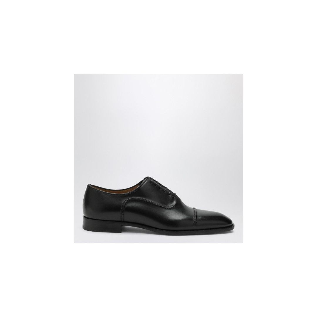Christian Louboutin o1d2blof0226 Lace-Up Shoes in Black Size US 7 / EU 40 - 1 Thumbnail