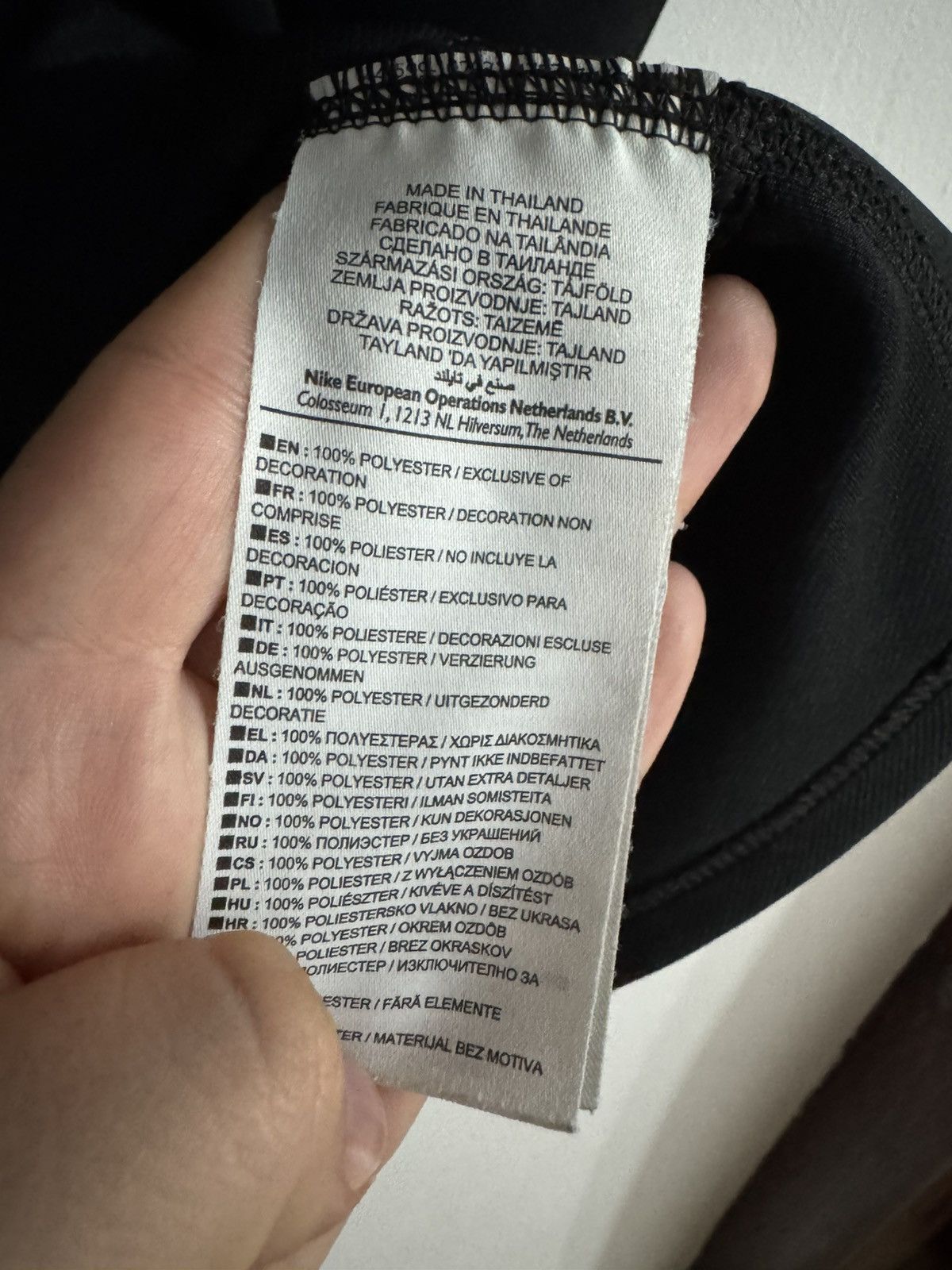 Nike Nike England Rugby Training Jersey (O2 Sponsor) - Black Size US M / EU 48-50 / 2 - 6 Thumbnail
