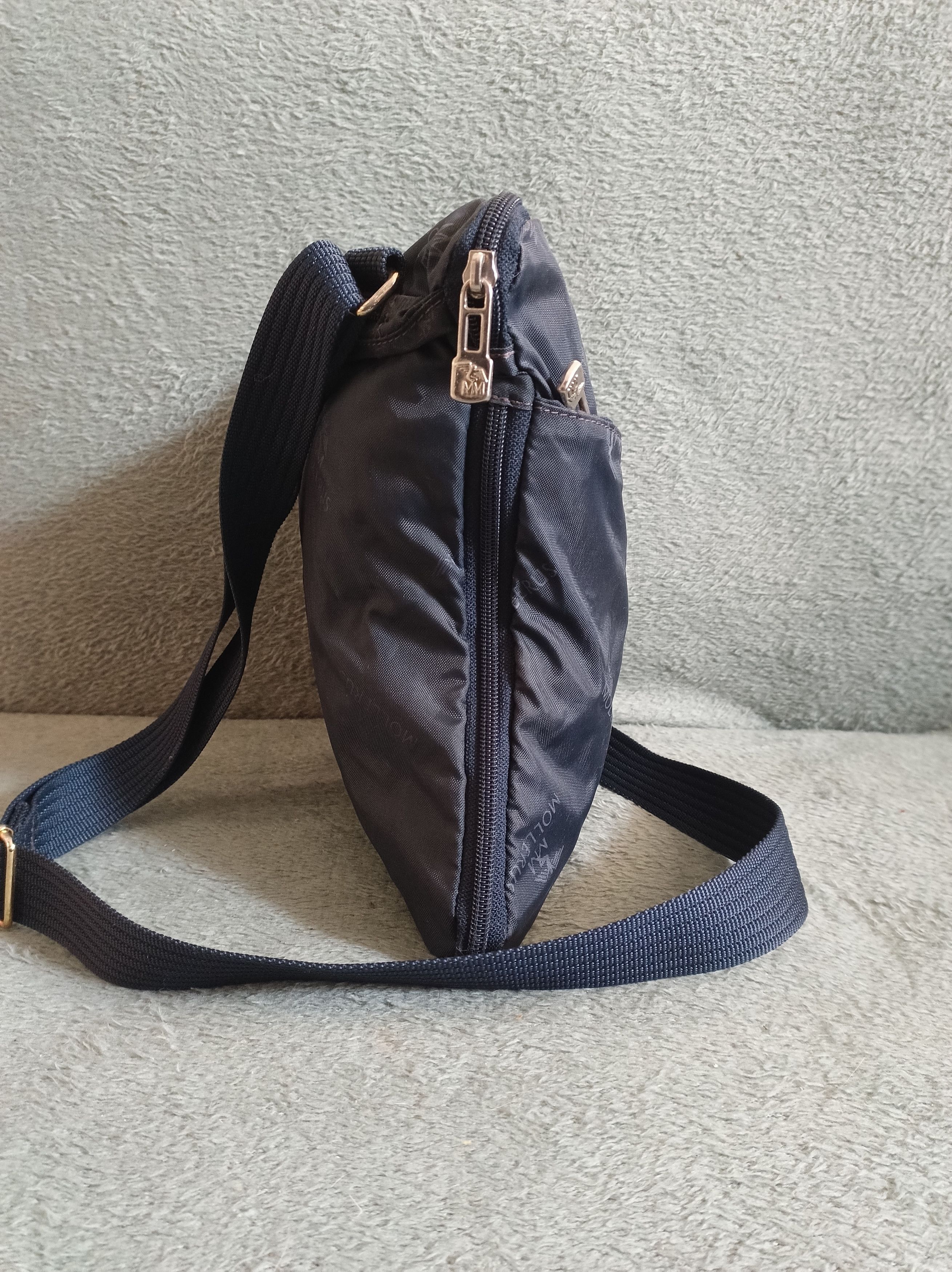 Maison Mollerus Maison Mollerus Monogram Canvas Messenger Crossbody Bag Size ONE SIZE - 5 Thumbnail