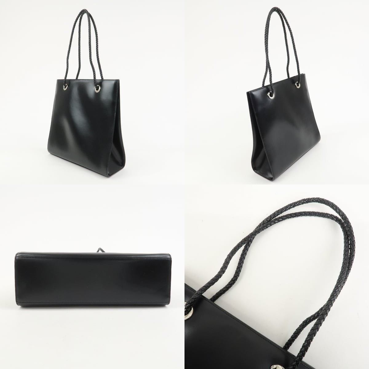 Cartier Cartier Leather Shoulder Tote Black Size ONE SIZE - 3 Thumbnail