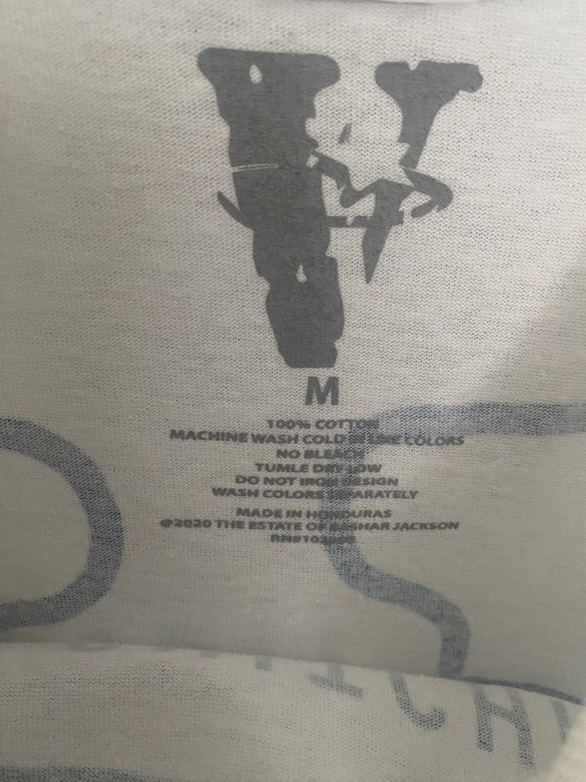 Vlone Vlone X Pop smoke stop snitching on the woo. Size US M / EU 48-50 / 2 - 4 Thumbnail