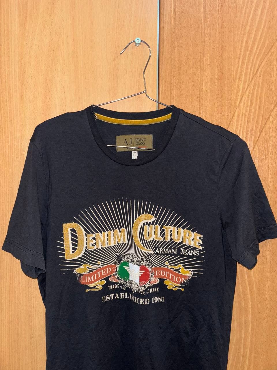 Armani Armani Jeans tshirt, Men's Fashion, Denim Culture Italy Size US M / EU 48-50 / 2 - 2 Thumbnail
