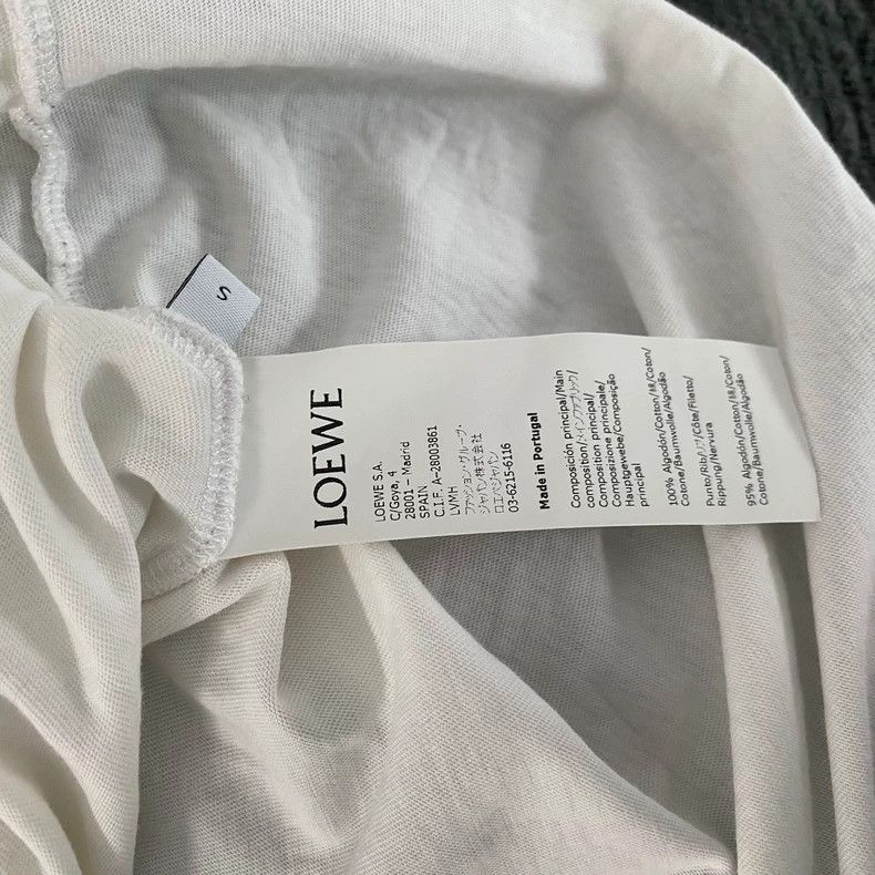 Loewe LOEWE Round neck long sleeve T-shirt Size S / US 4 / IT 40 - 3 Thumbnail