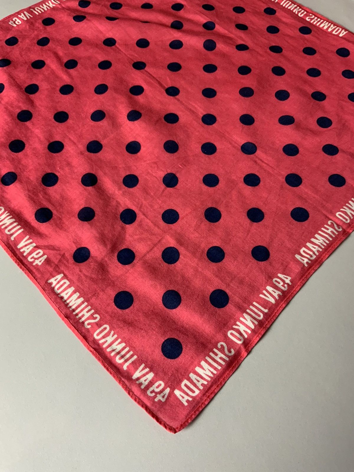 Japanese Brand 49 AV Junko Shimada Polkadot Bandana Size ONE SIZE - 12 Thumbnail