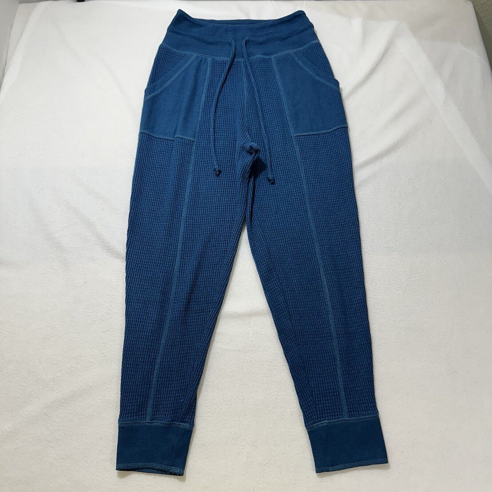 & Other Stories Out From Under Urban Outfitters Small Waffle Knit Joggers Size 28" / US 6 / IT 42 - 1 Thumbnail